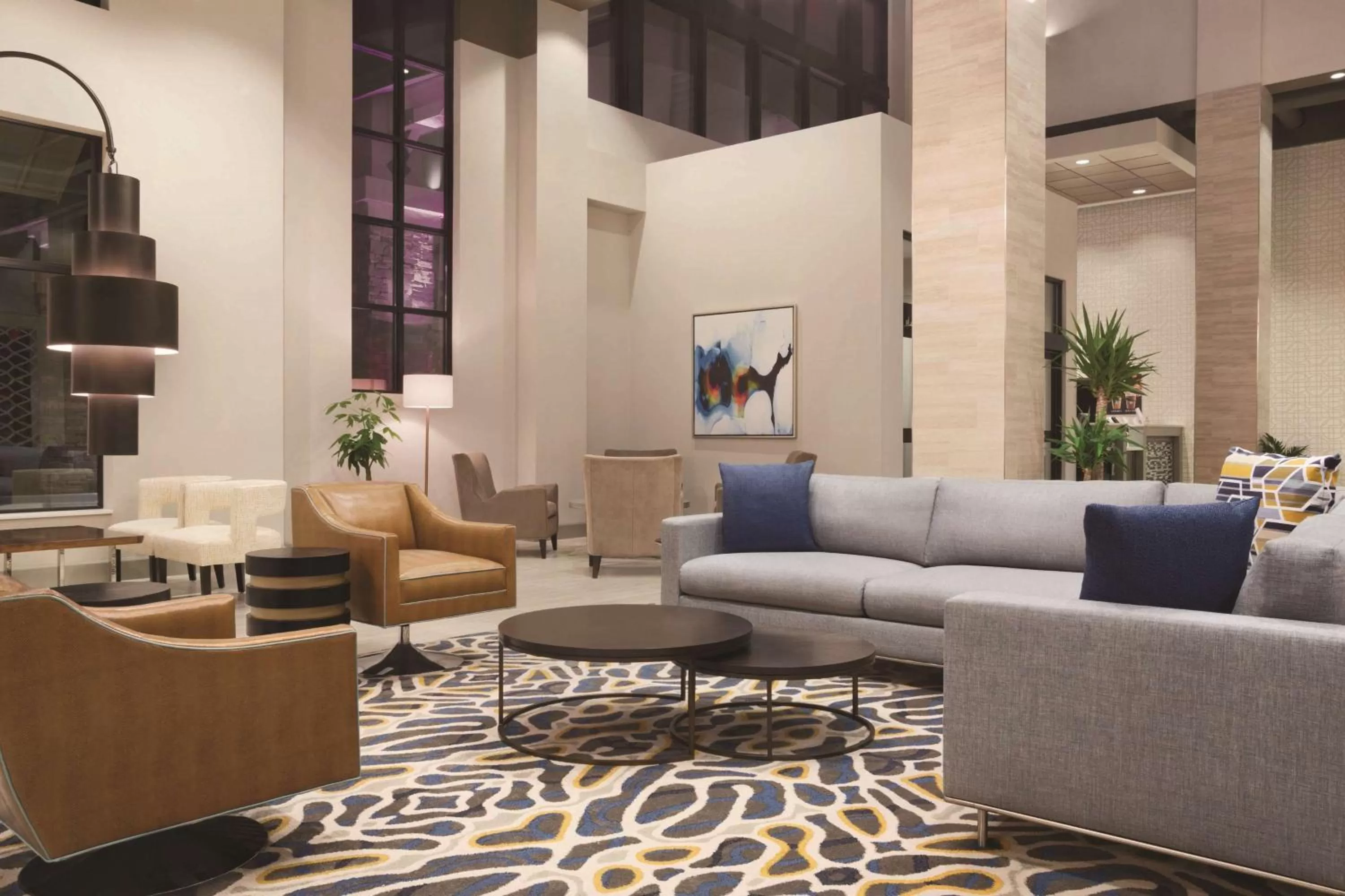 Lobby or reception in Embassy Suites by Hilton McAllen Convention Center