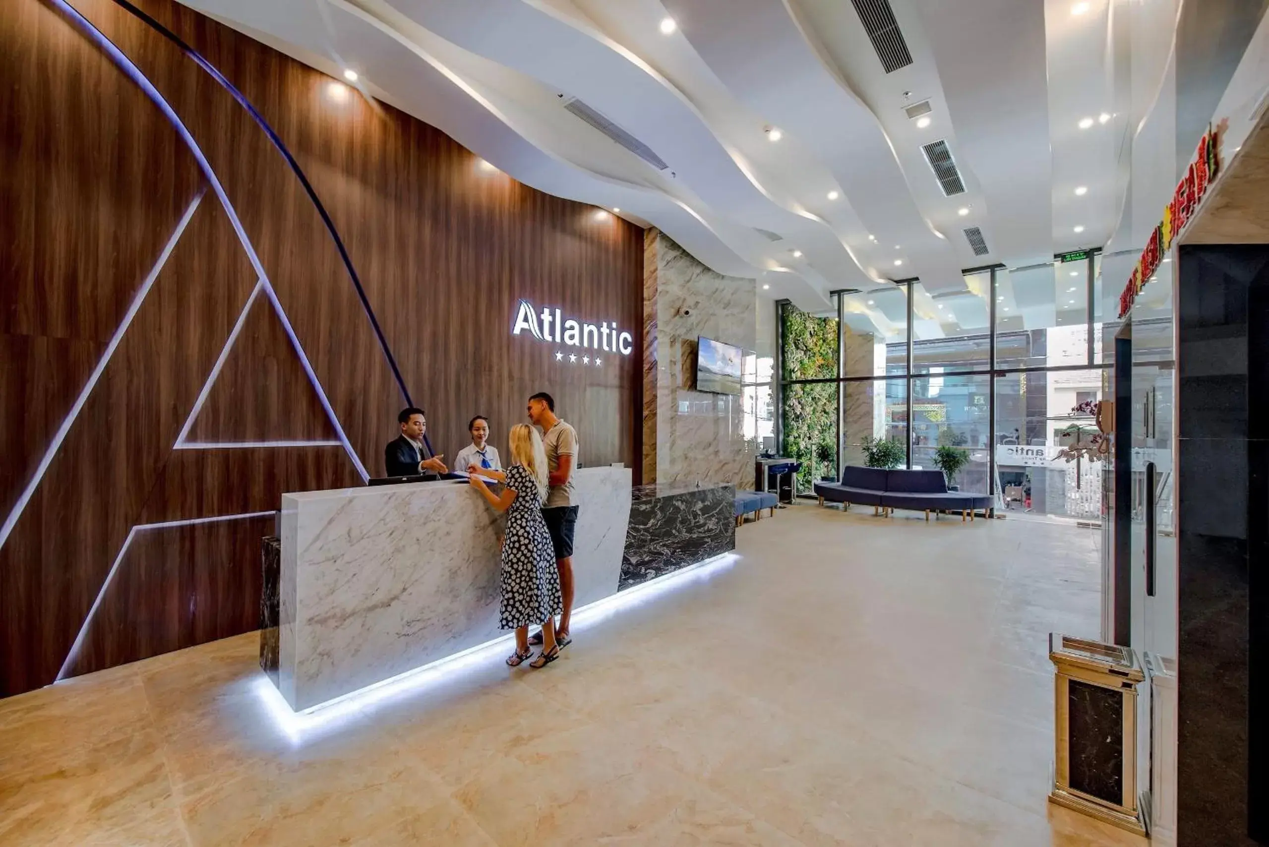 Staff in Atlantic Nha Trang Hotel