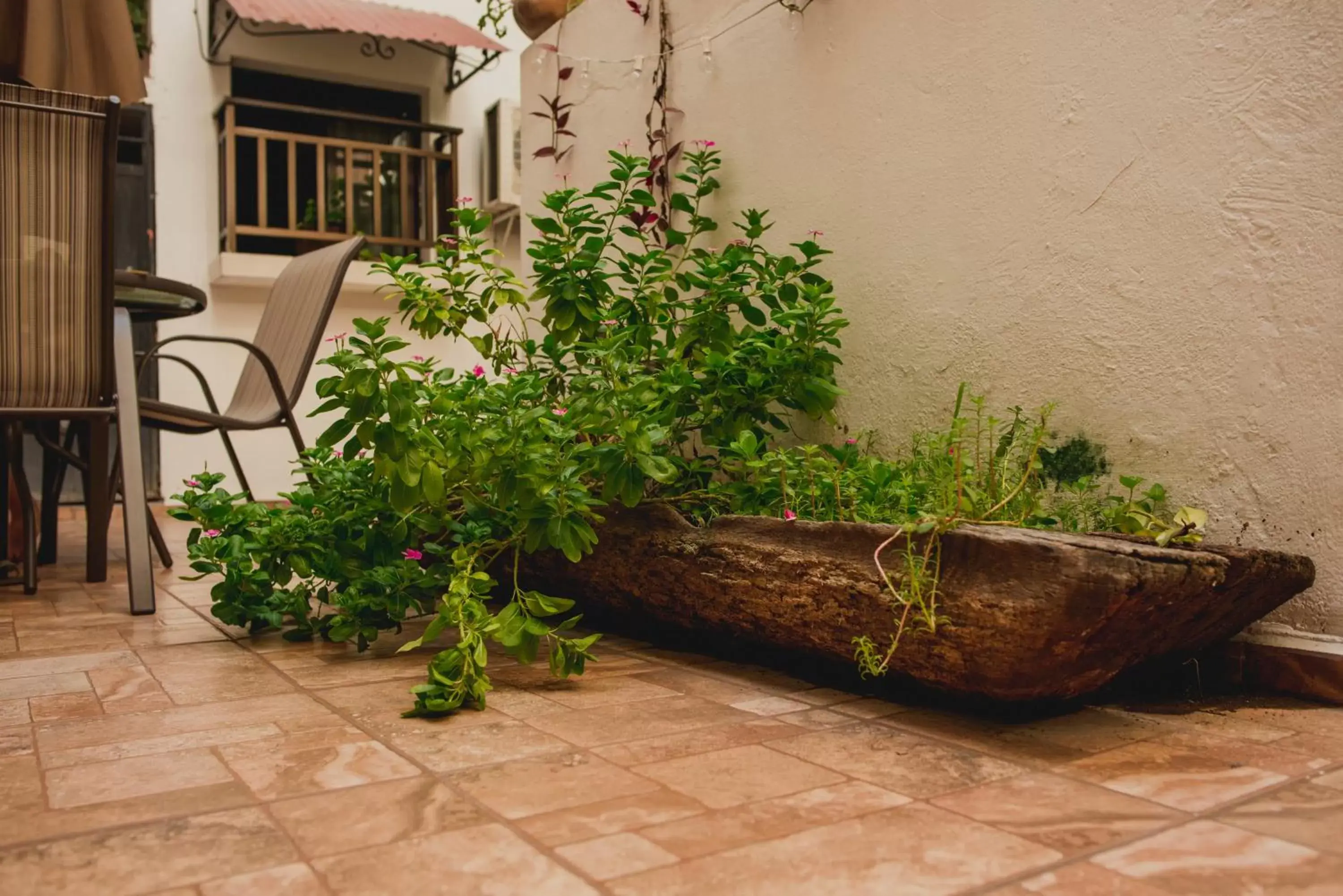 Patio in Posada Kin