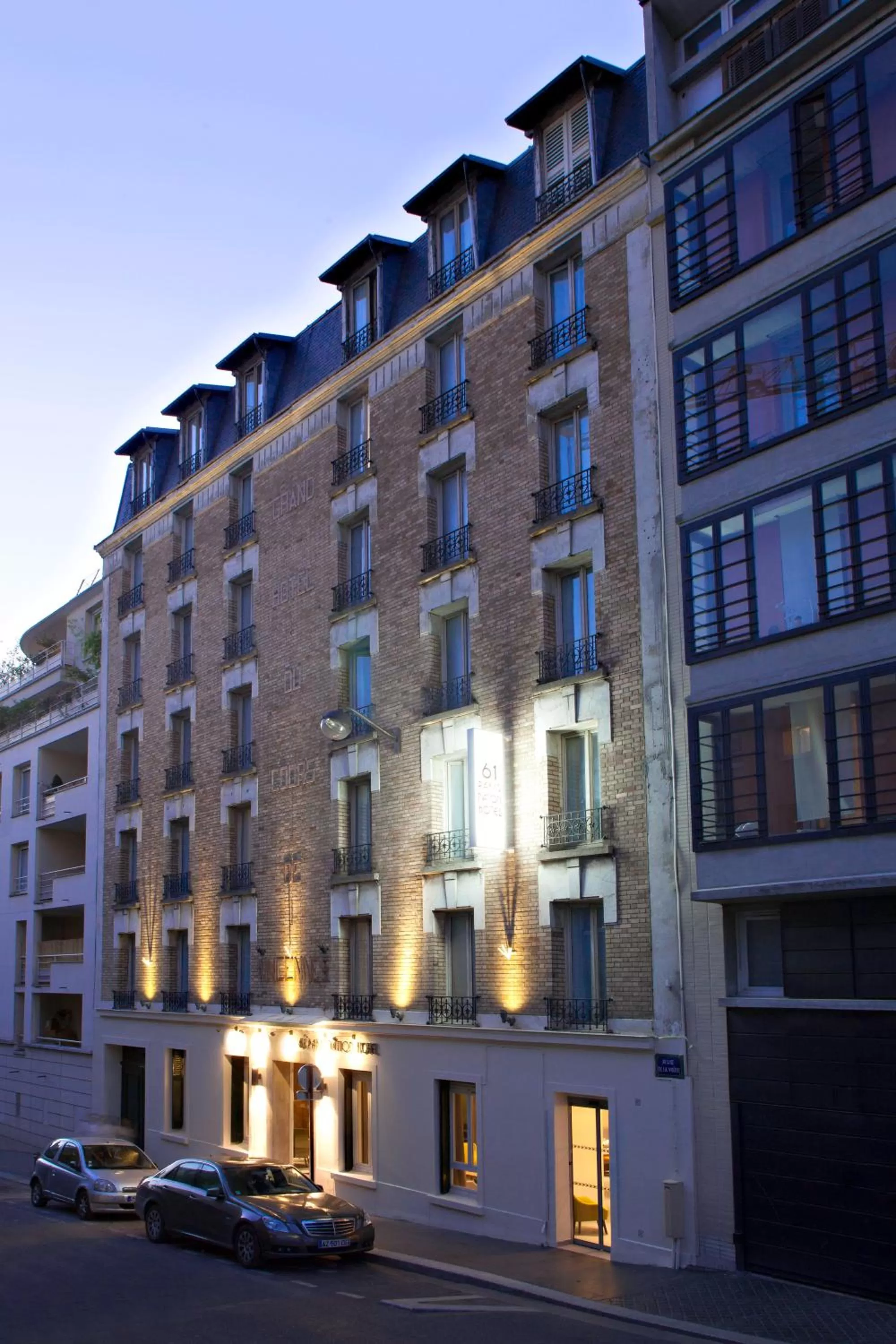 Property building in Best Western Plus 61 Paris Nation Hotel