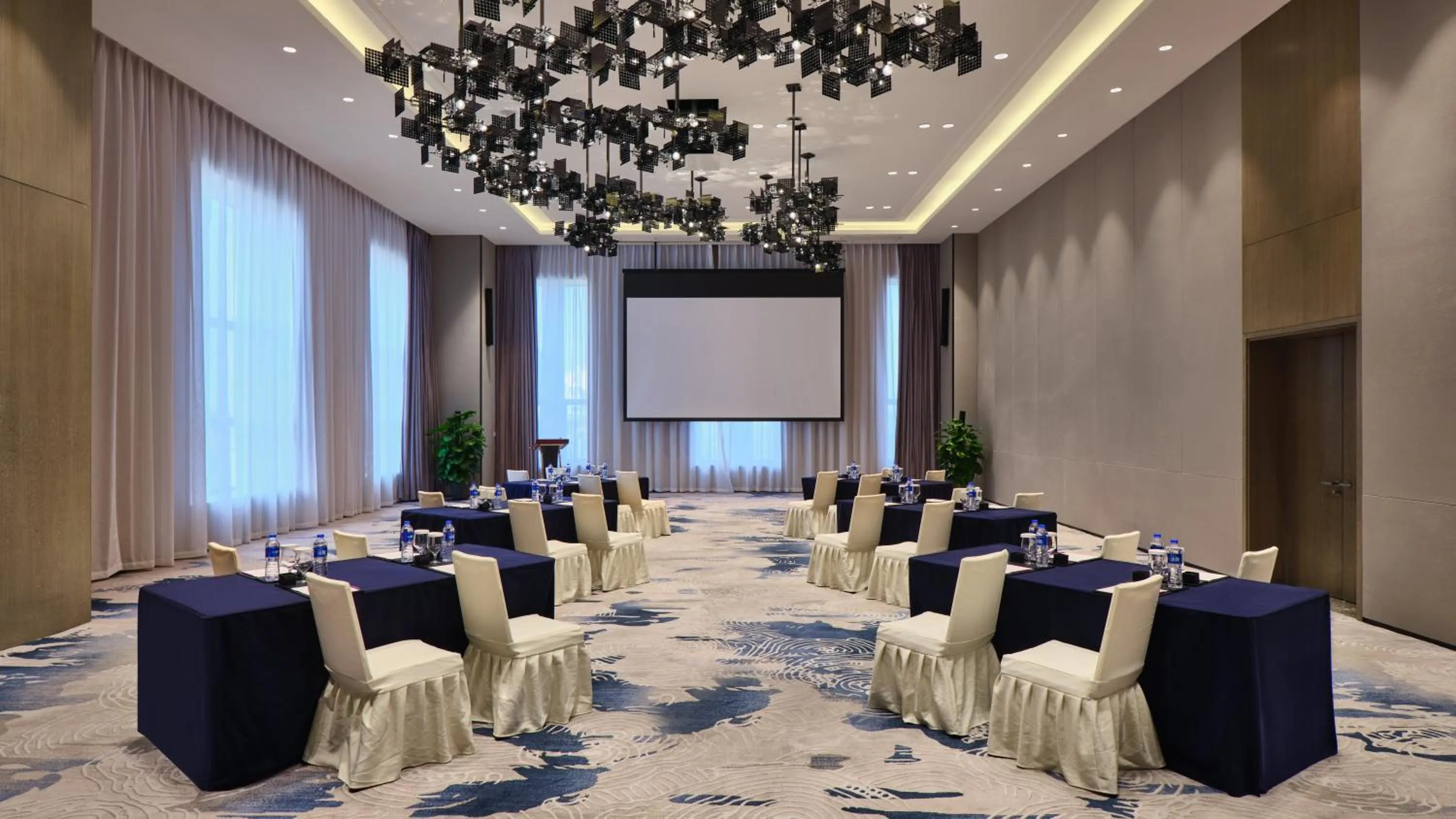 Meeting/conference room in Crowne Plaza Wuhan Development Zone by IHG