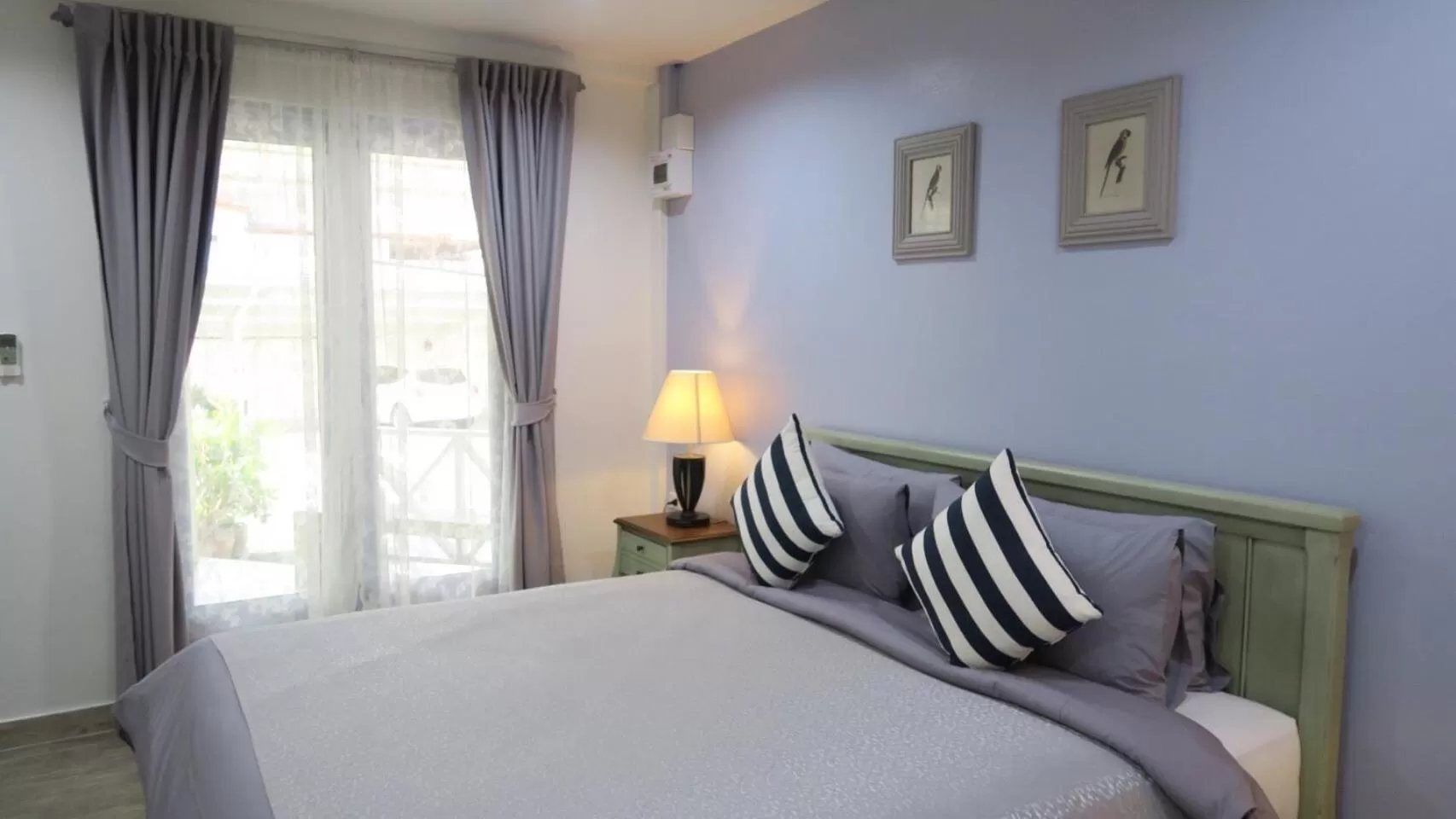 Bed in BC Summer Beach