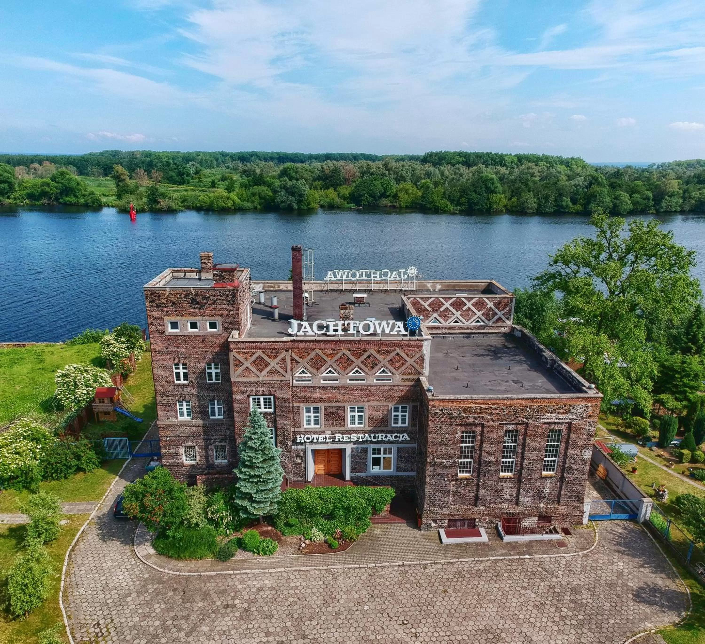 Bird's eye view in JACHTOWA Hotel i Restauracja