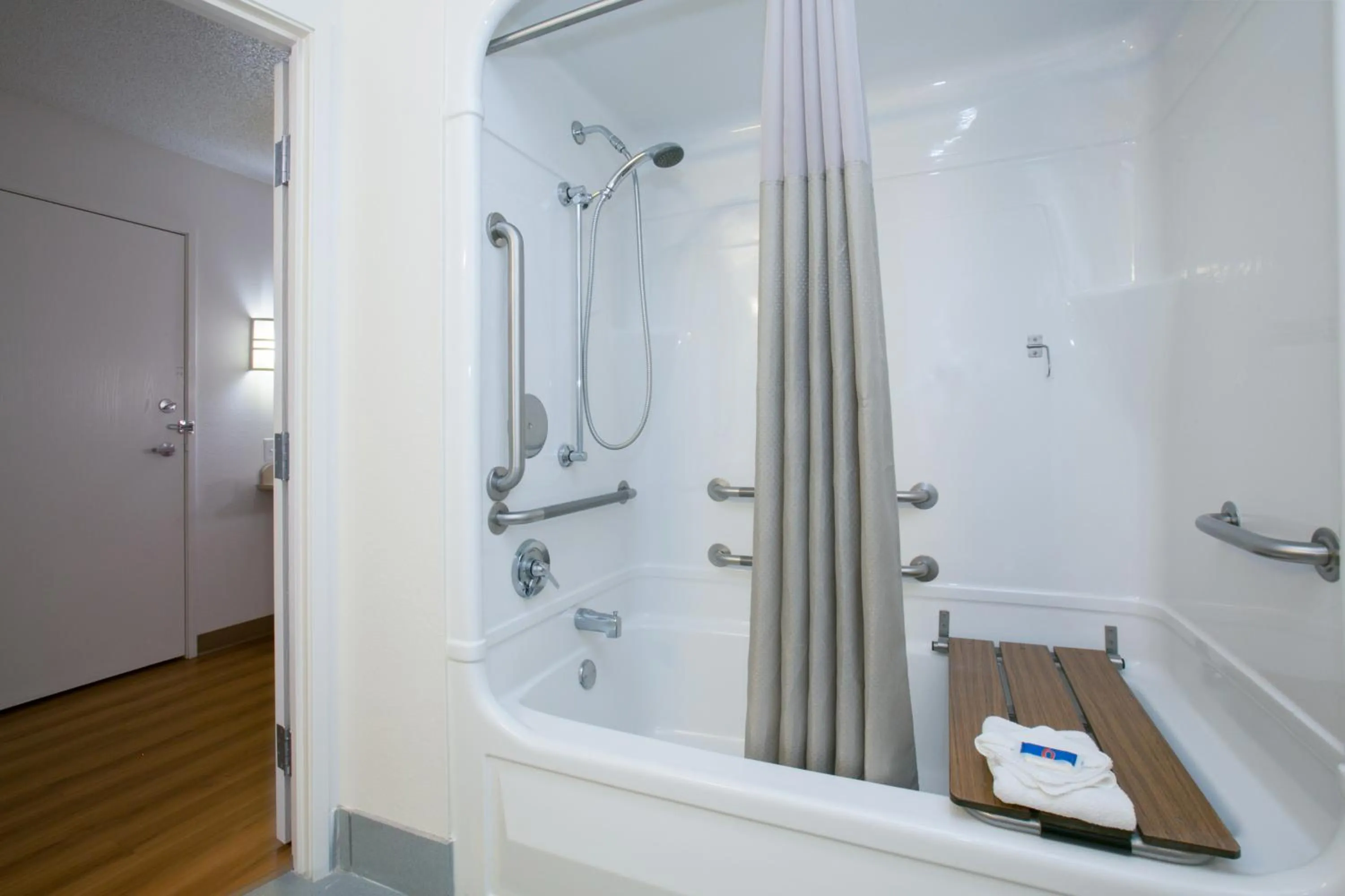 Bathroom in Motel 6-Brooklyn Center, MN - Minneapolis