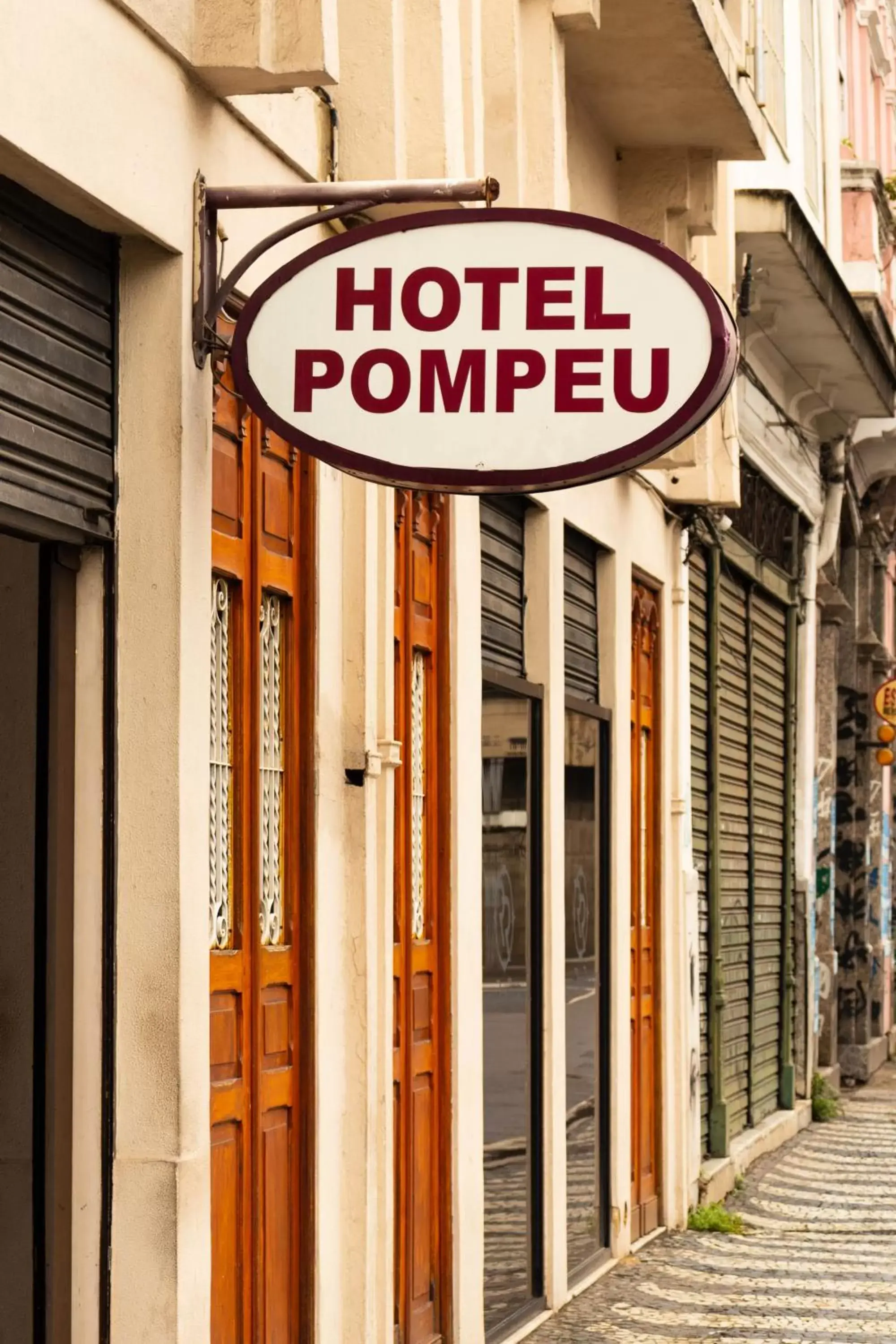 Facade/entrance in Pompeu Rio Hotel