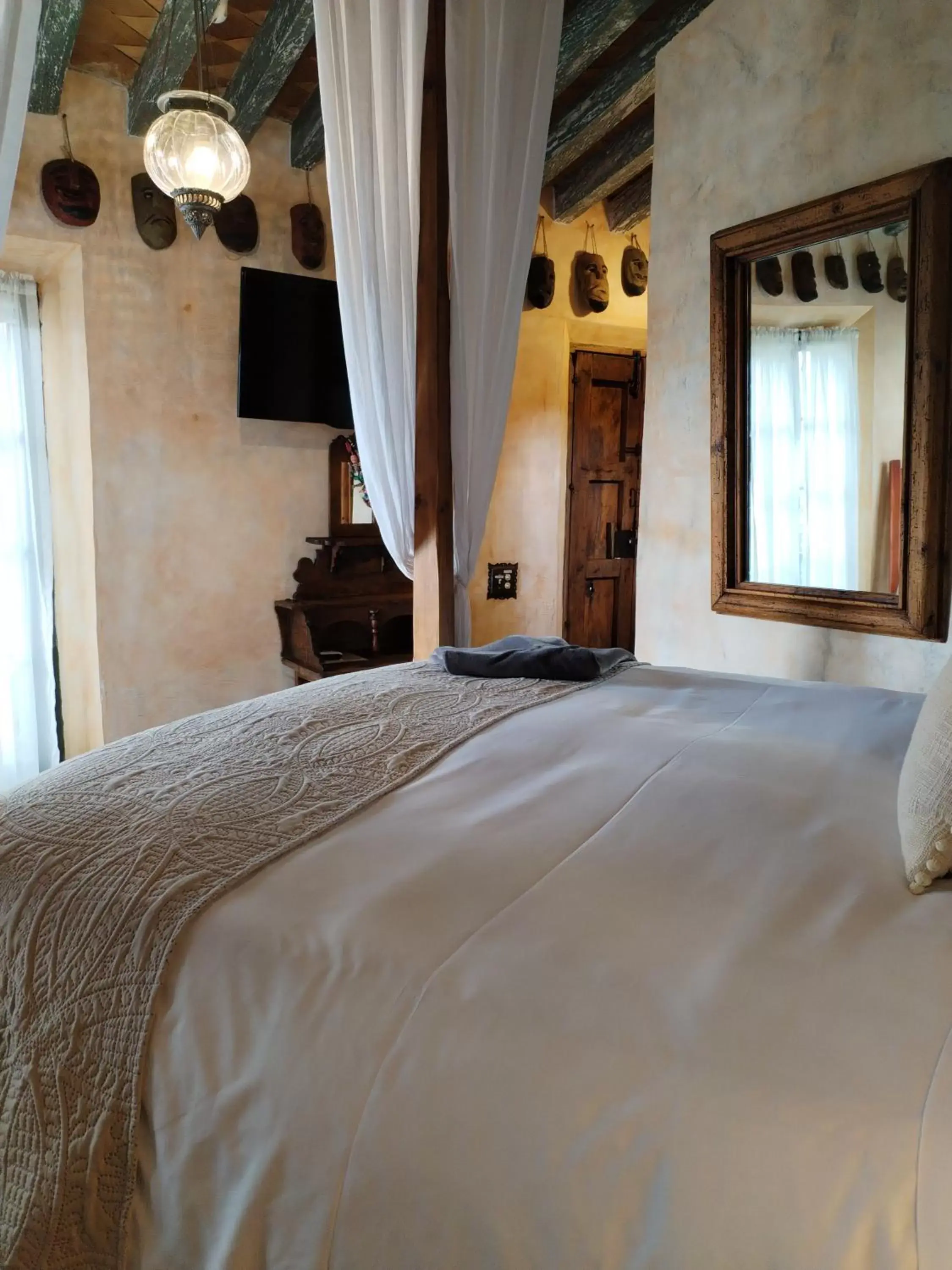 Bed in Hacienda Las Amantes