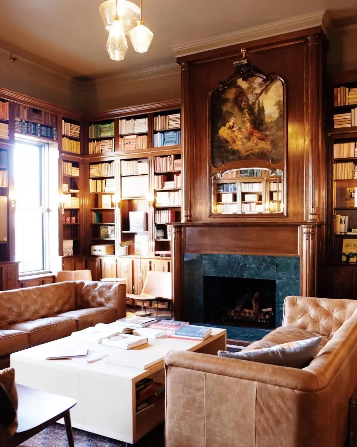 Library in Thatcher Hotel