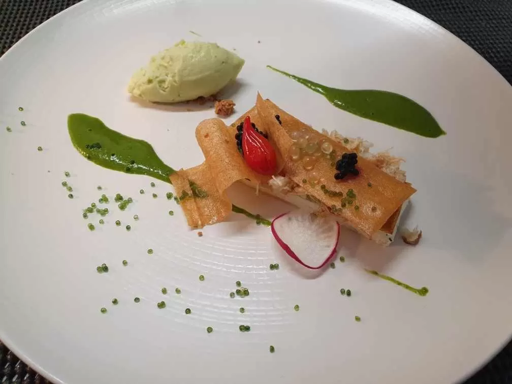 Food in Le Mas du Lingousto