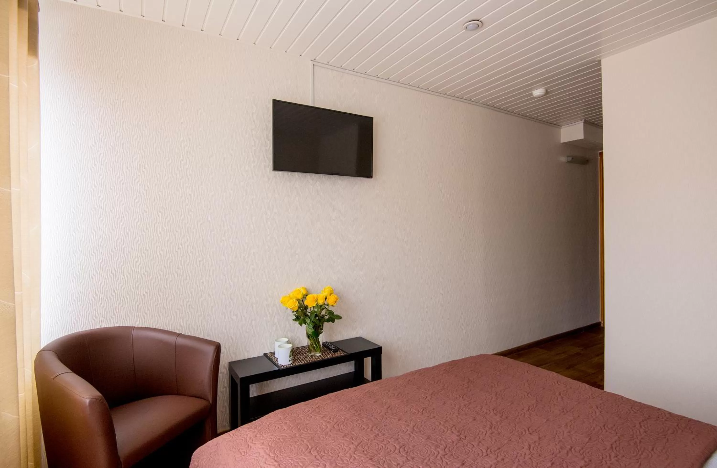 TV and multimedia, Bed in Hotel Mezaparks