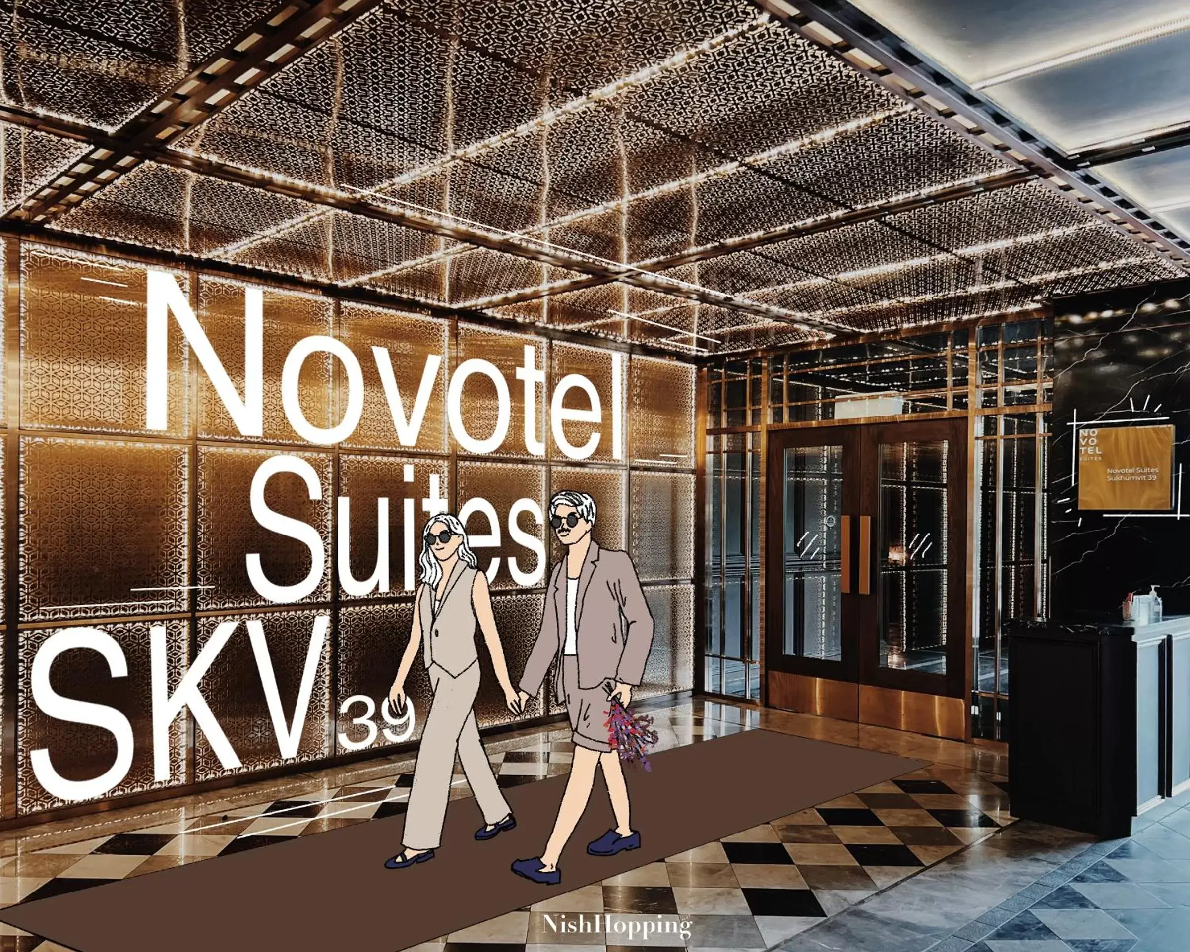 Lobby or reception in Novotel Suites Sukhumvit 39