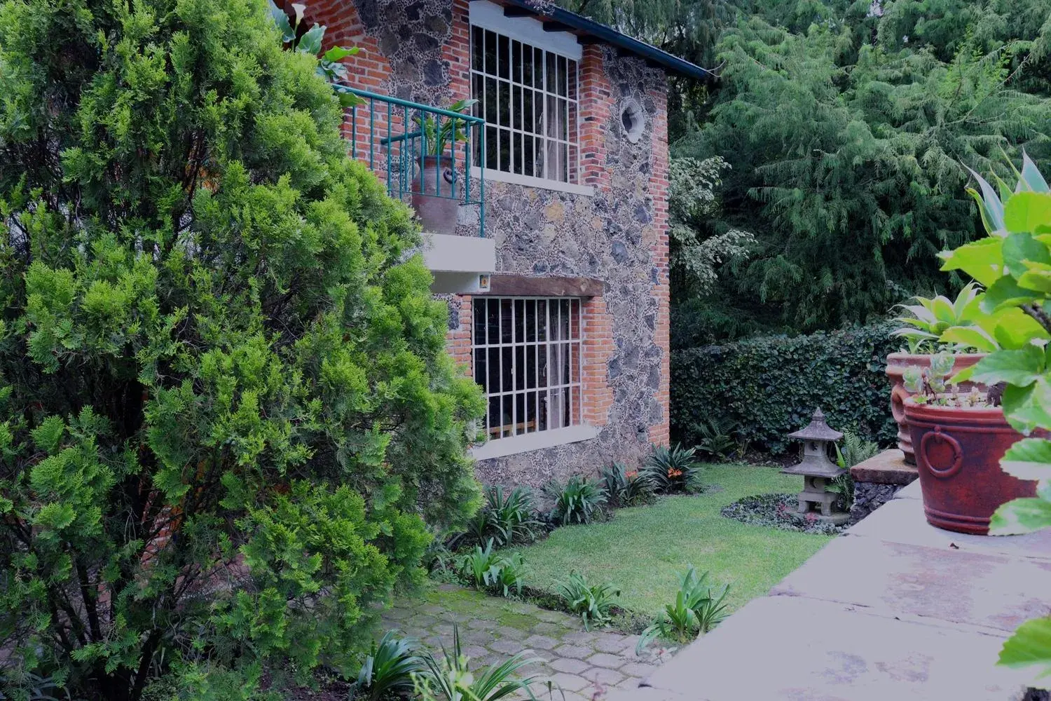 Garden, Property Building in Hotel La Posada del Valle