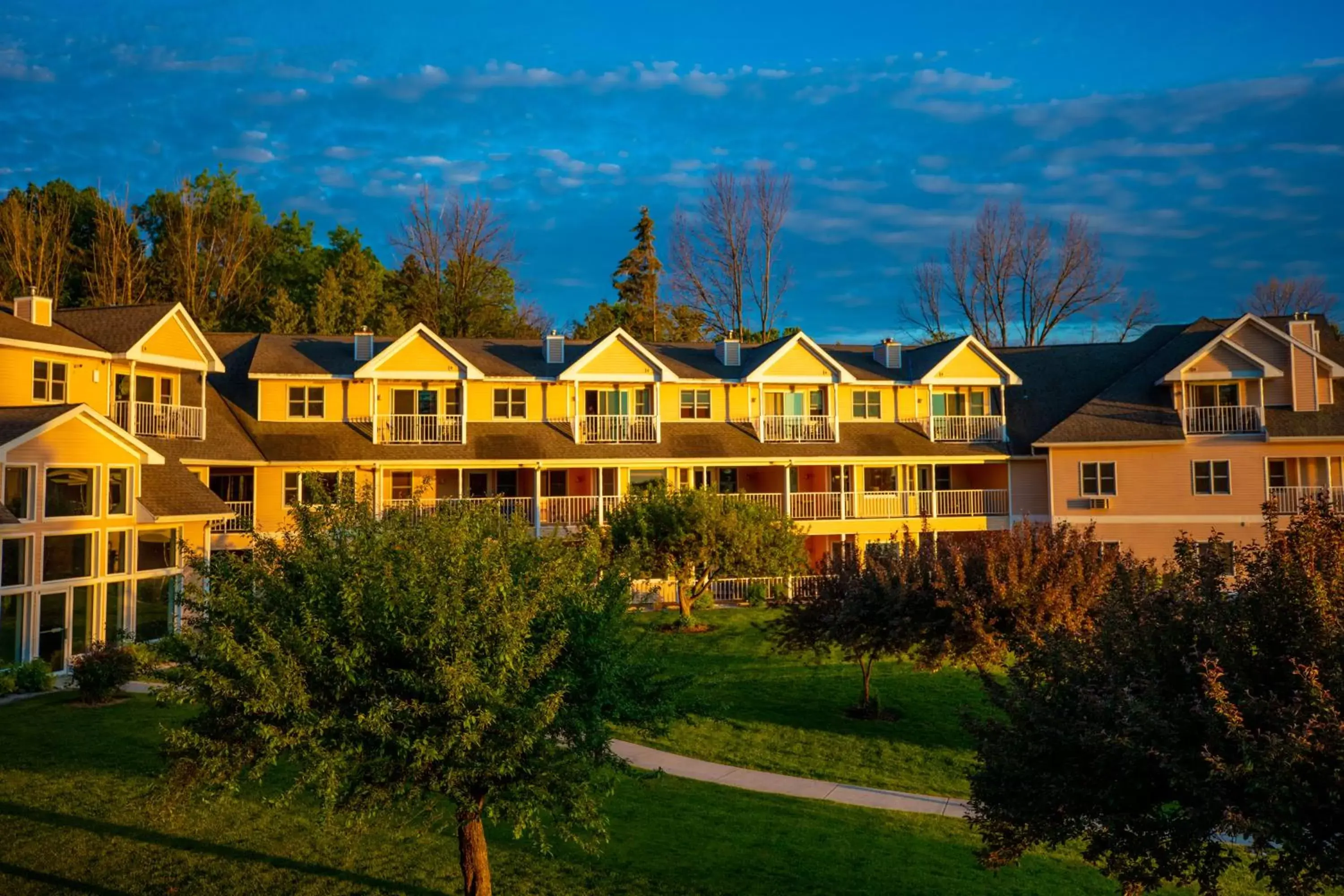 Property Building in Westwood Shores Waterfront Resort