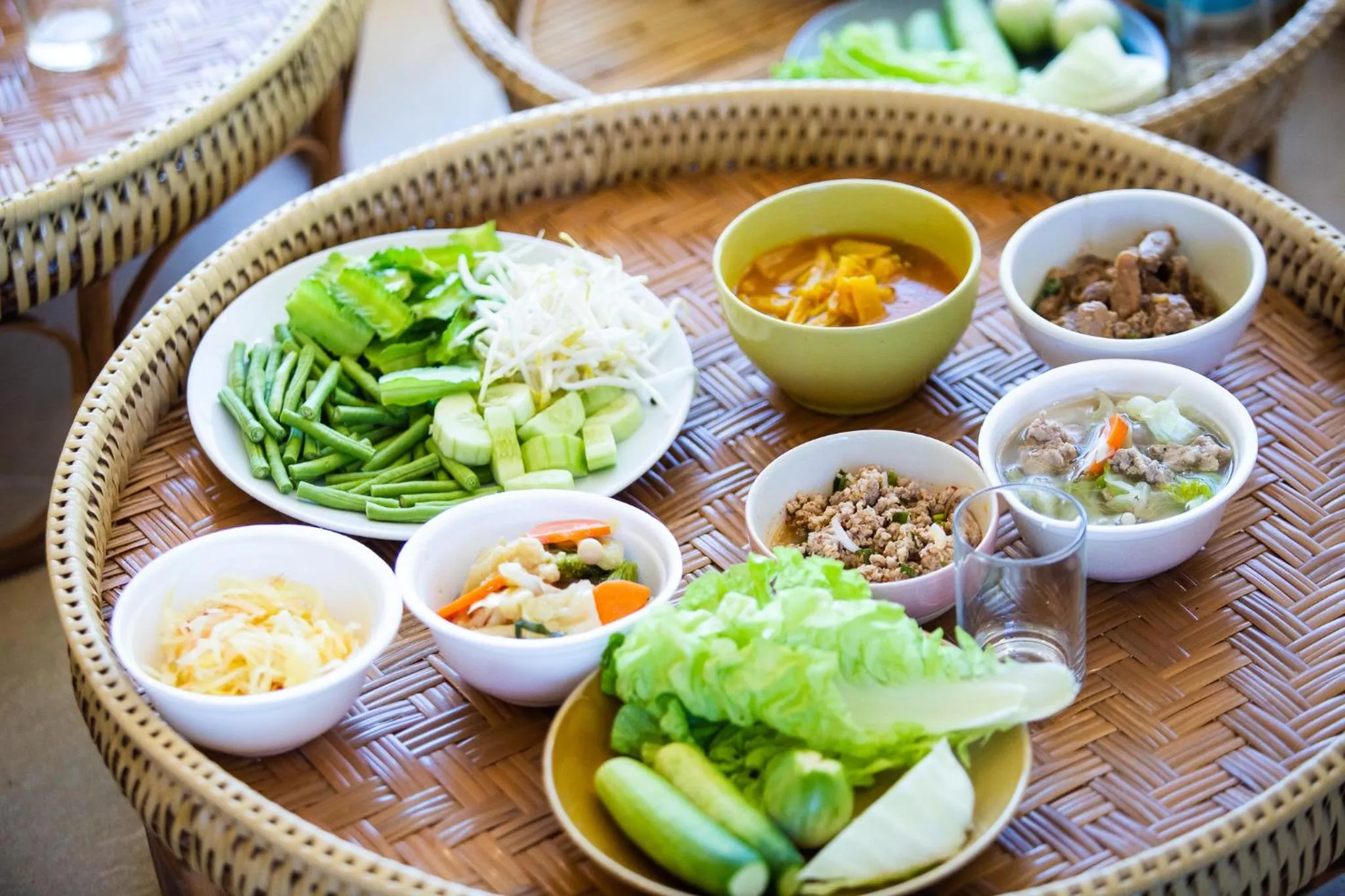 Food and drinks in Peace Blue Naiharn Naturist Resort Phuket SHA Extra Plus