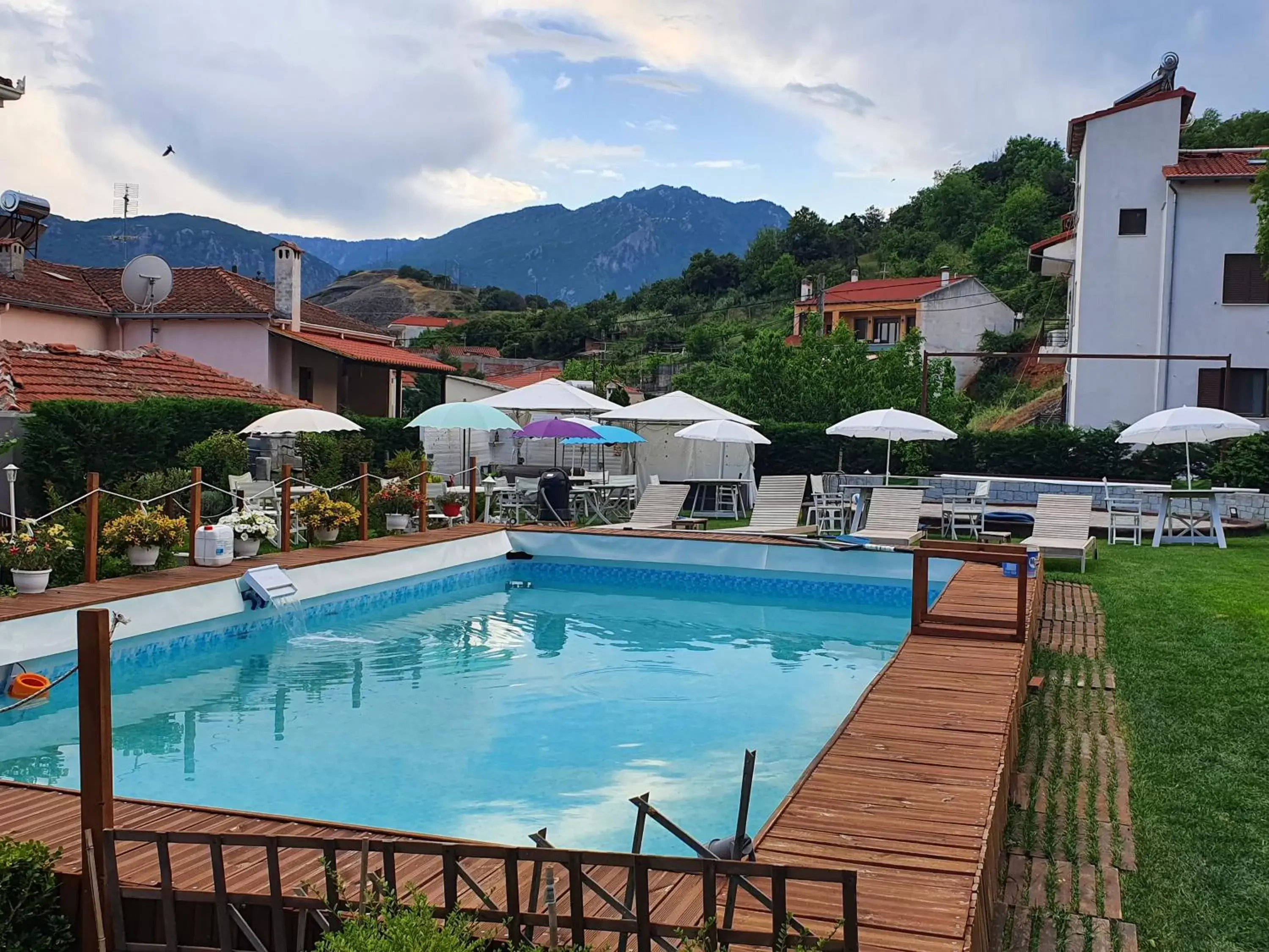 Swimming Pool in Theatro Hotel Odysseon