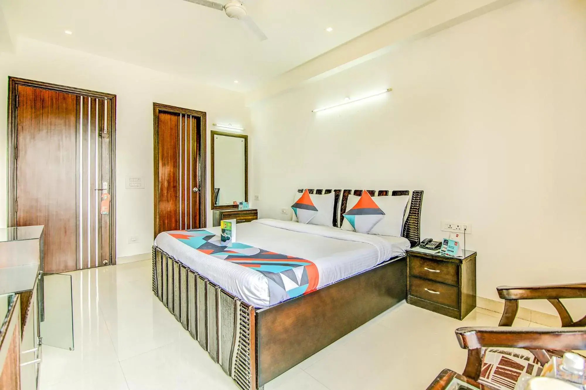 View (from property/room), Bed in Via Hemkunt Residency View (from property/room), Bed in Via Hemkunt Residency