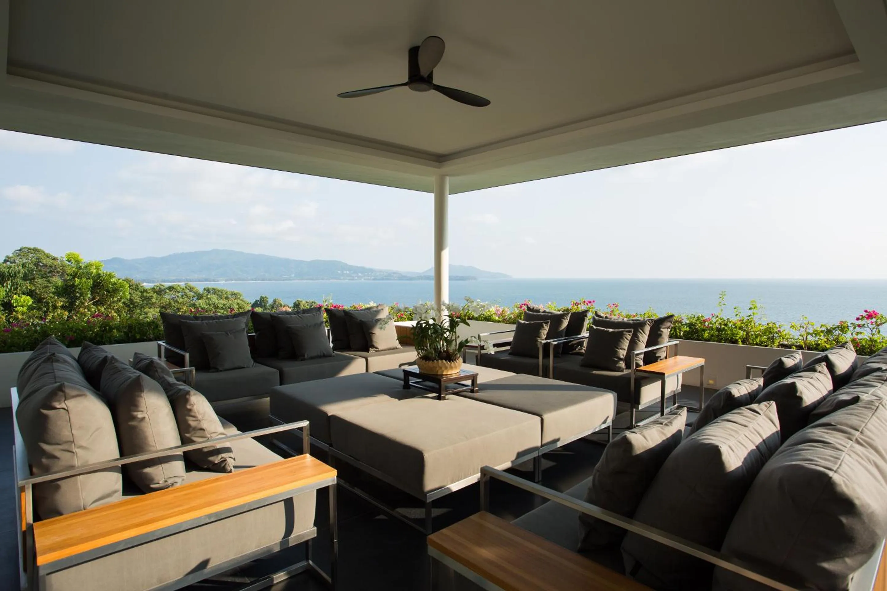 Seating area in Trisara Villas & Residences Phuket