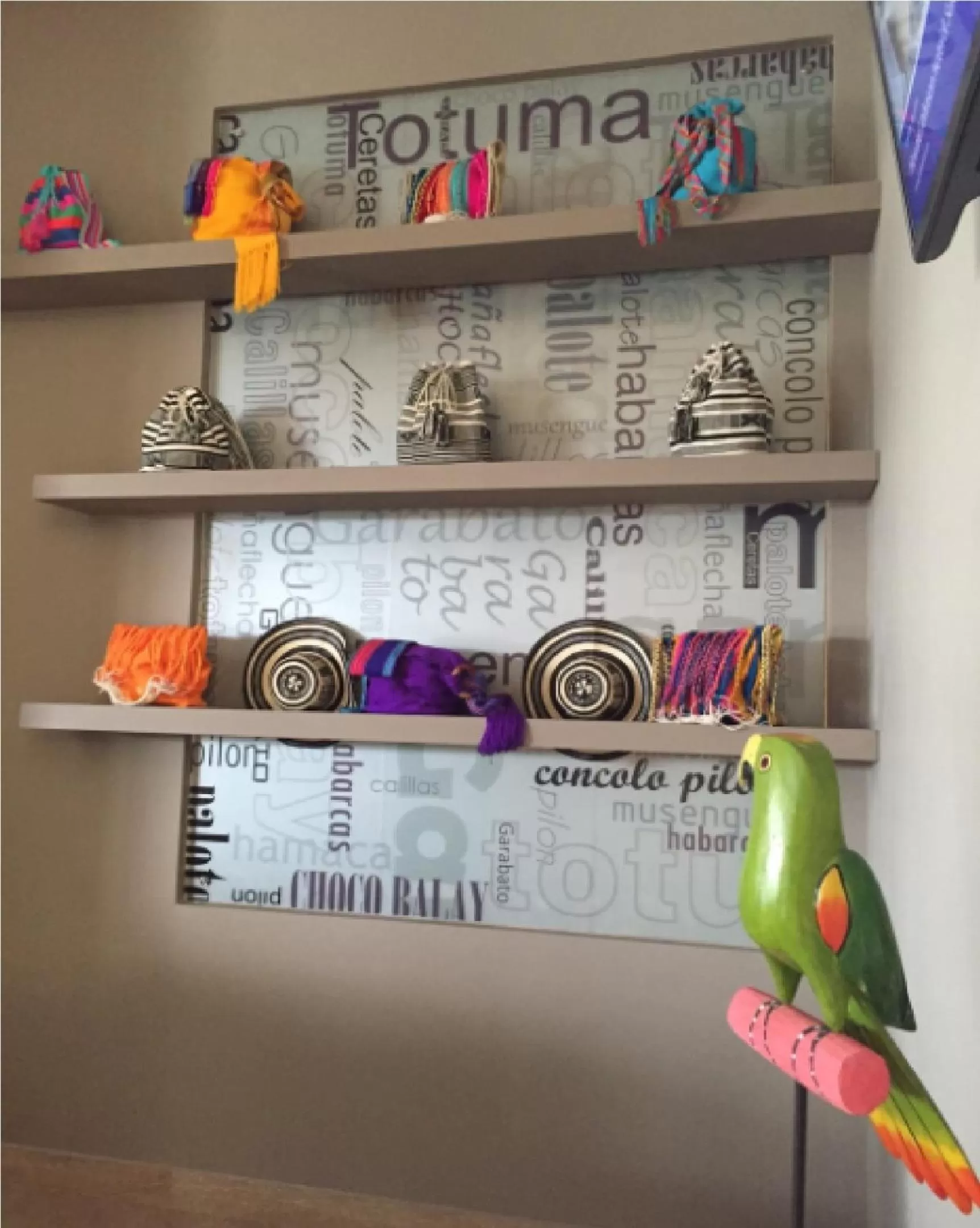 Decorative detail in GHL Hotel Monteria