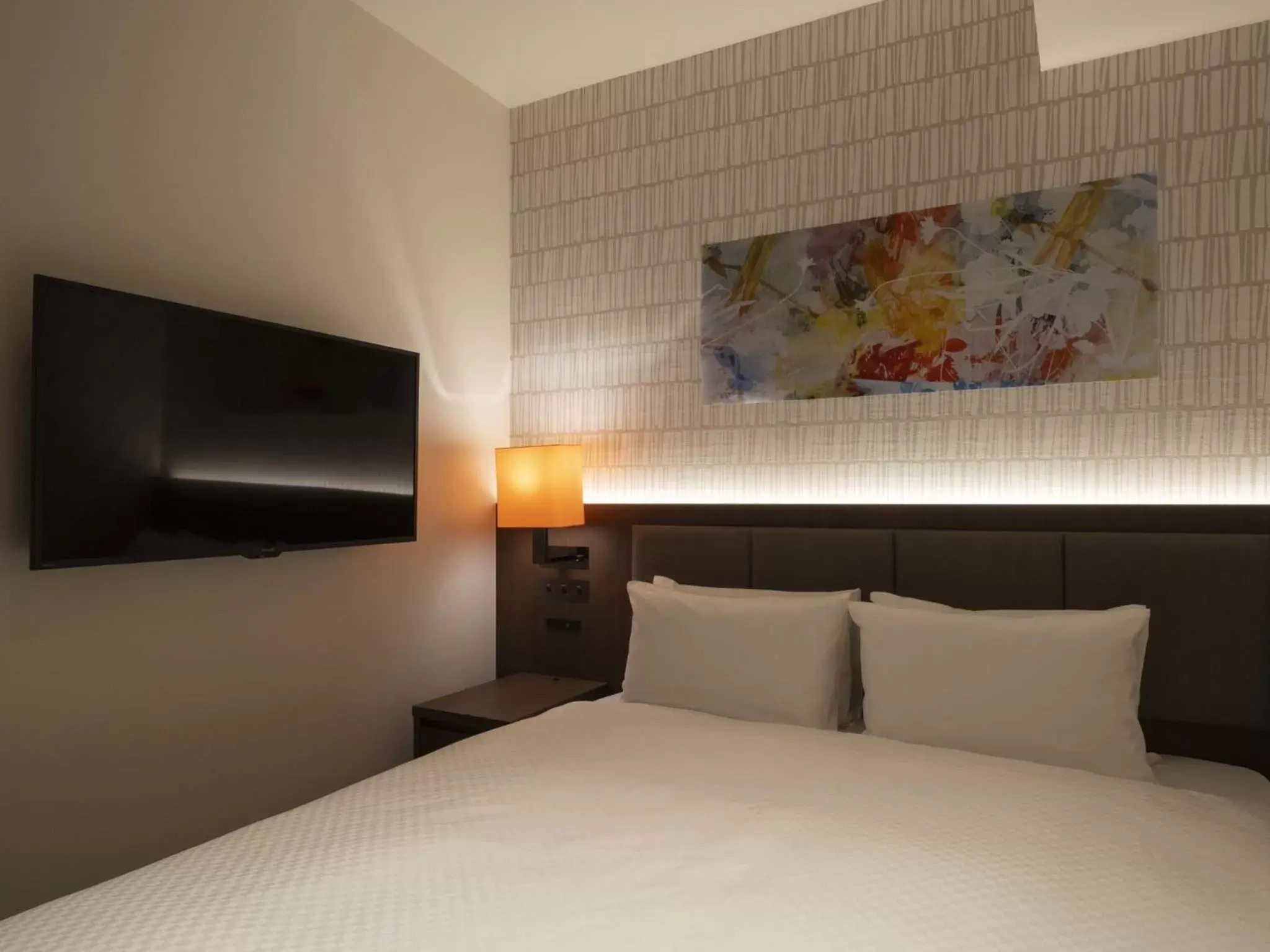 Bed in Hotel Forza Nagoya Sakae Bed in Hotel Forza Nagoya Sakae