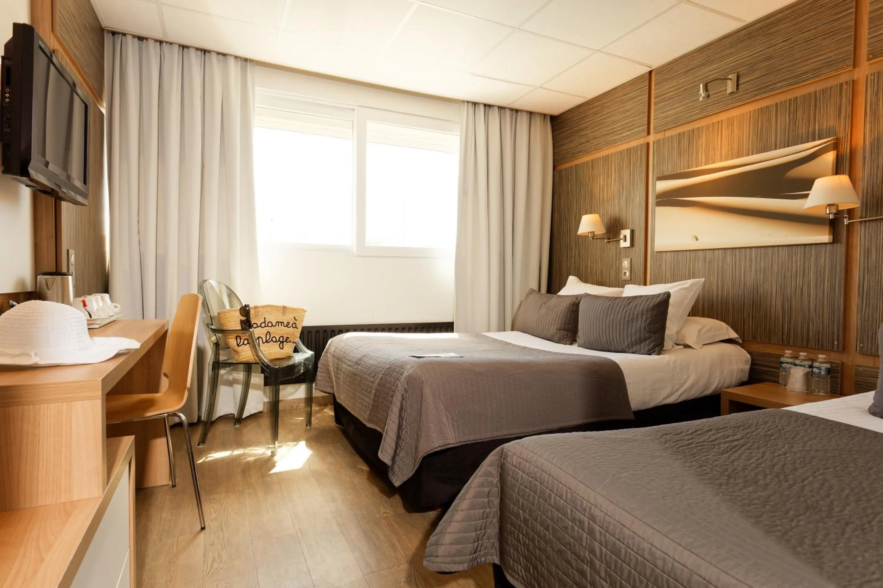 Bed in The Originals Boutique, Hôtel Neptune, Montpellier Sud