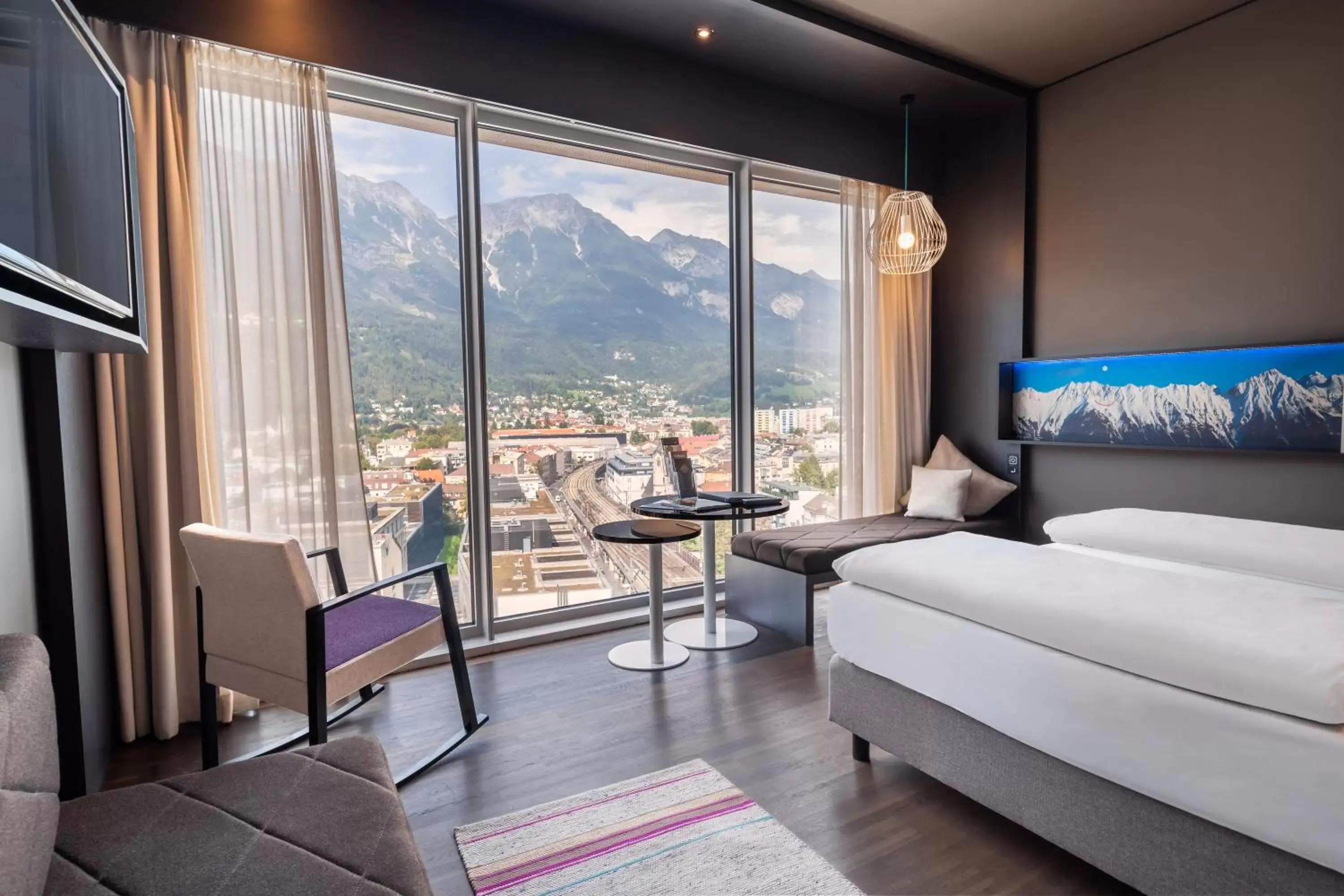 Seating area in aDLERS Hotel Innsbruck