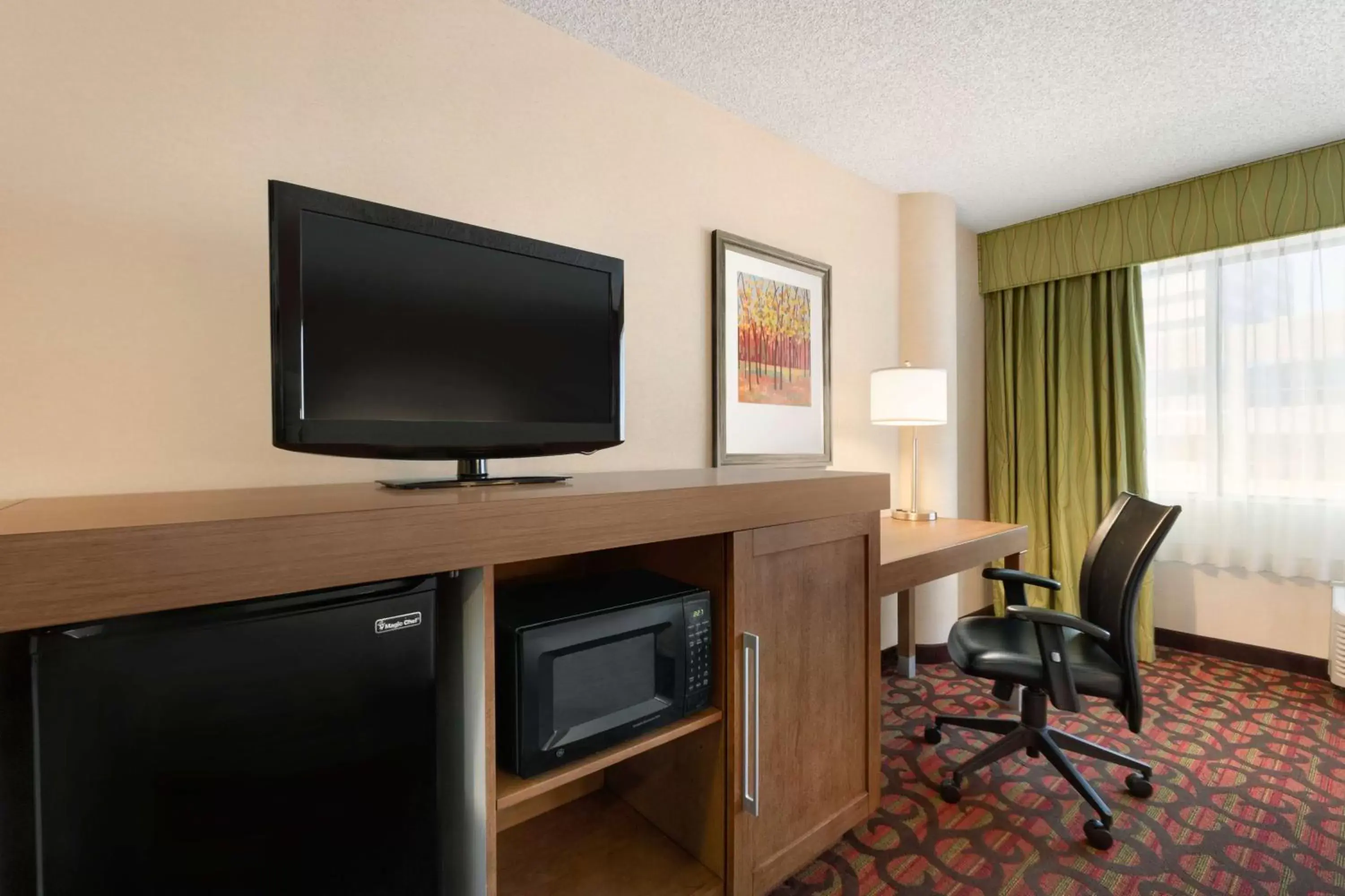 Bedroom, TV/Entertainment Center in Hampton Inn Denver West Federal Center