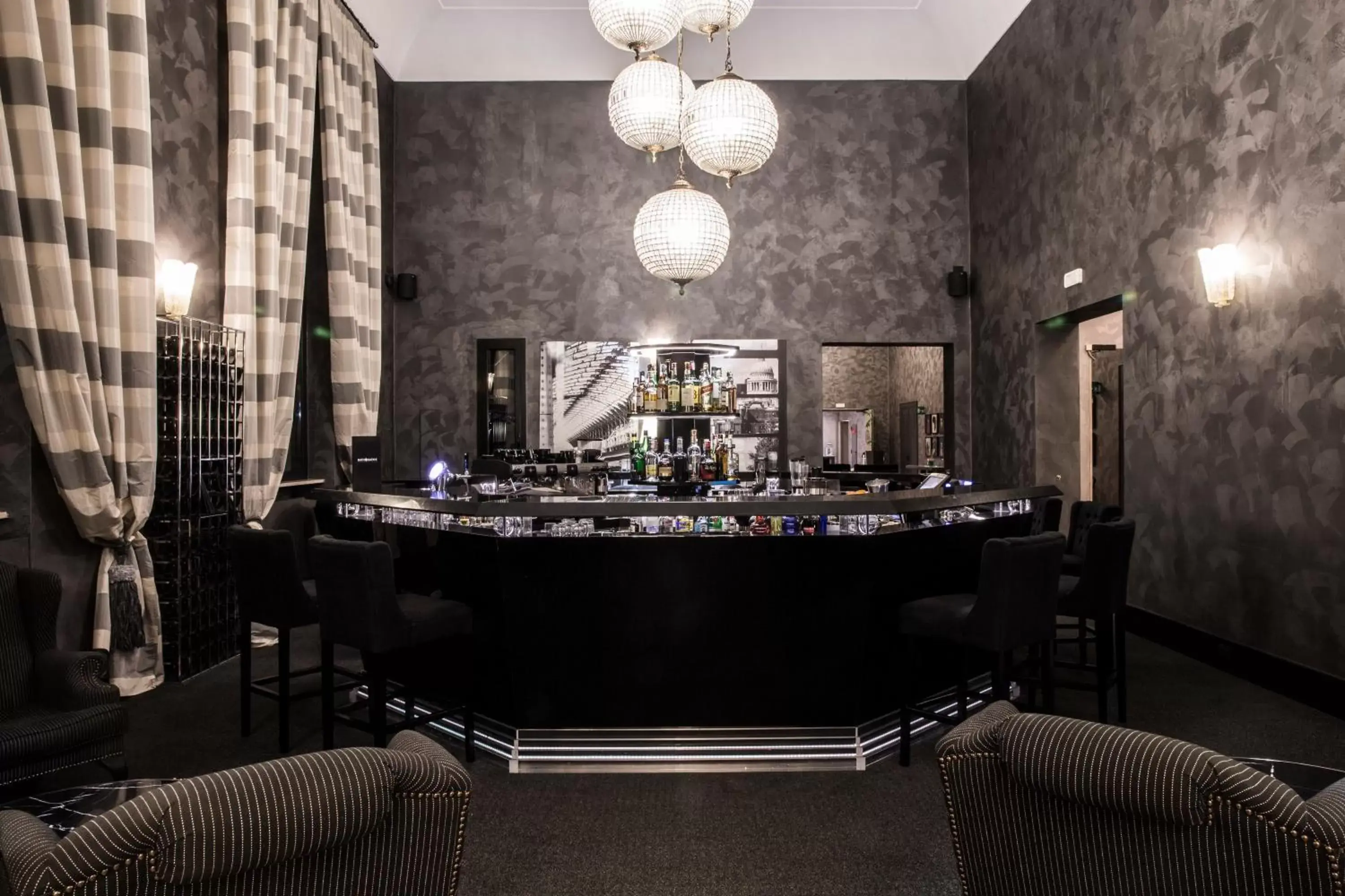 Lounge or bar in TH Roma - Carpegna Palace