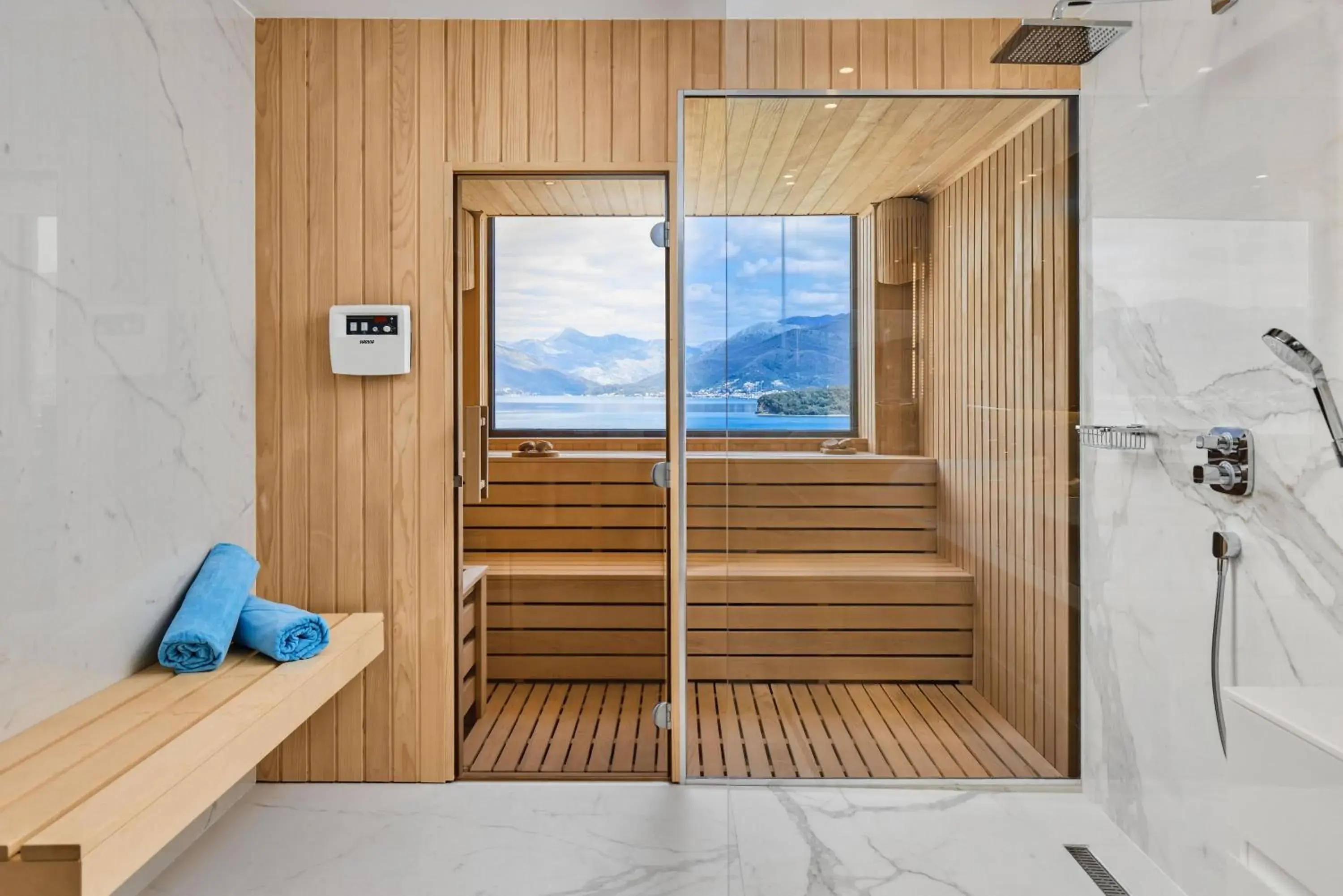 Sauna in Nikki Beach Montenegro