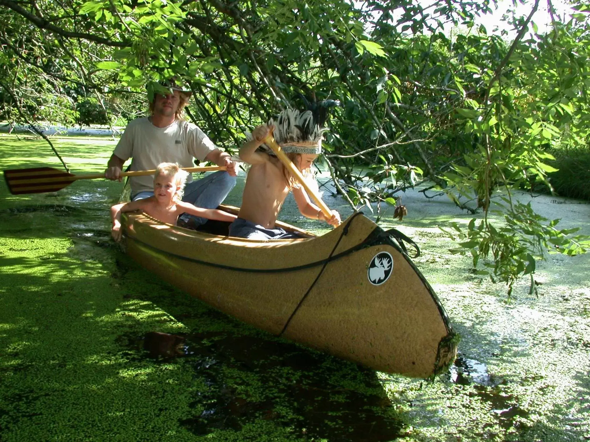 Canoeing, Guests in B&B Welgelegen