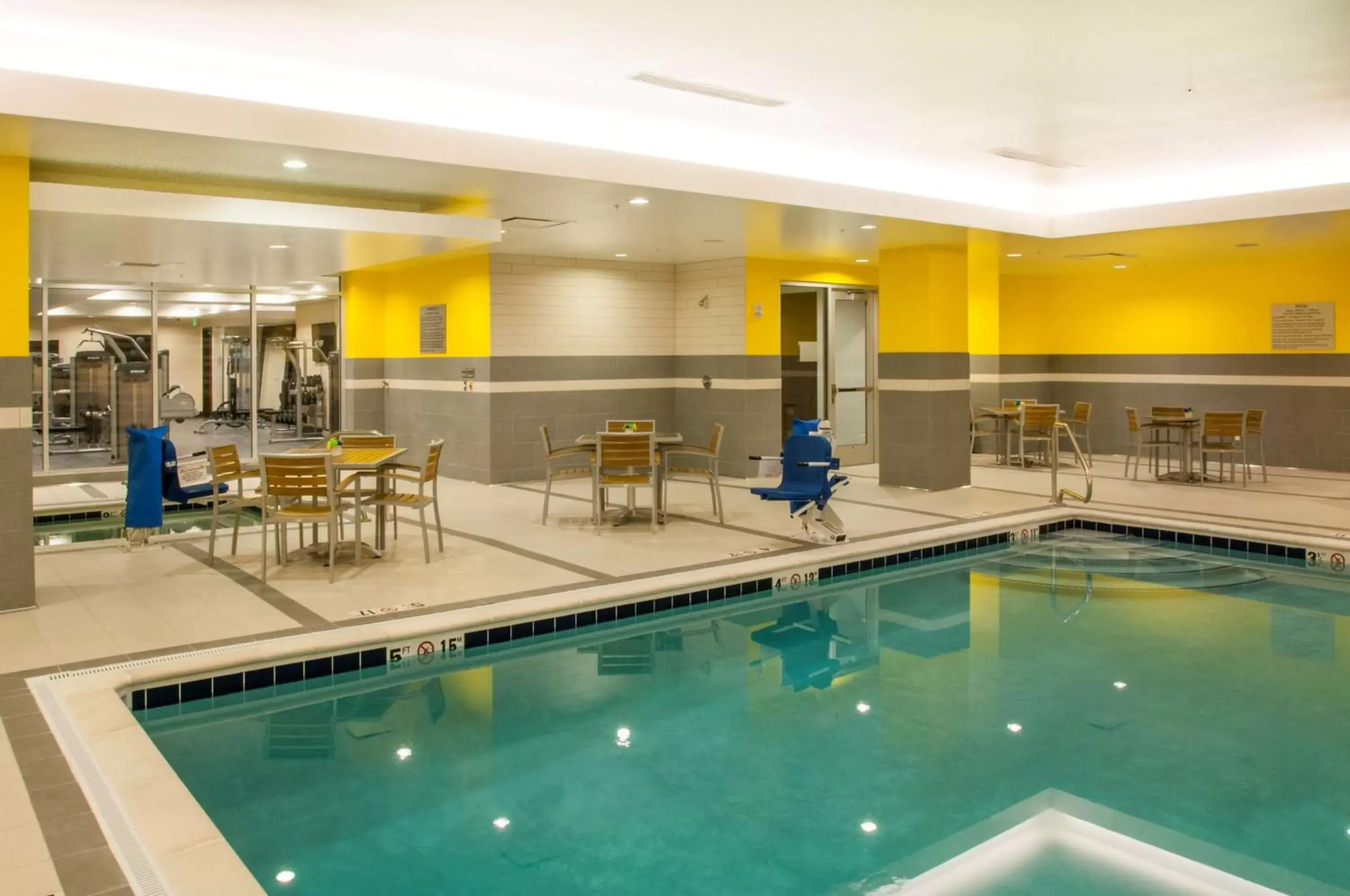 Pool view, Swimming Pool in Hampton Inn & Suites Denver Downtown Convention Center