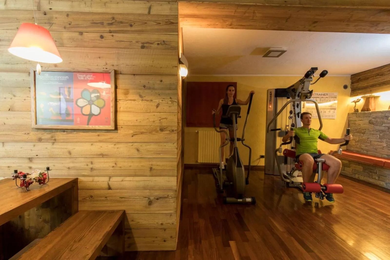 Fitness centre/facilities in Hotel Walser Courmayeur
