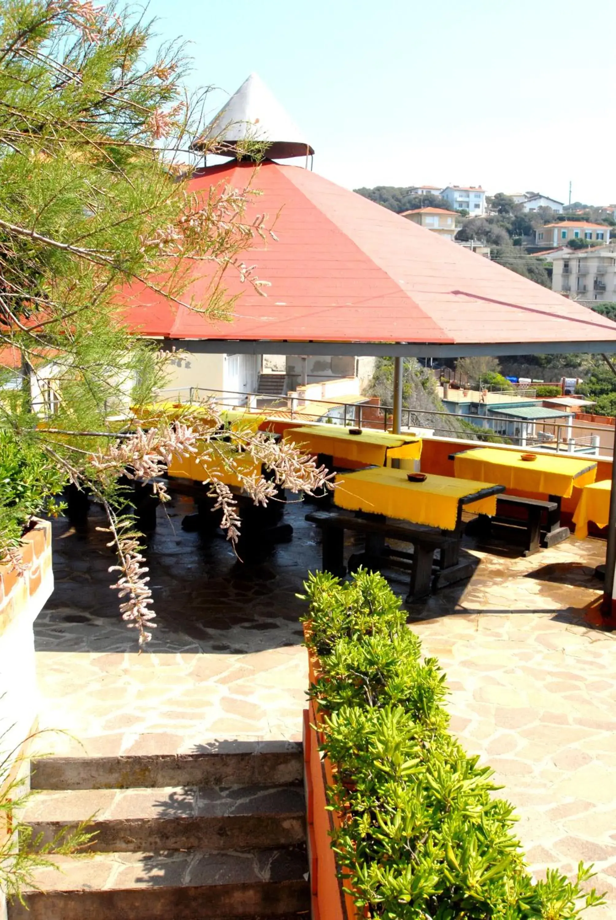 Patio in Hotel Baia Del Sorriso