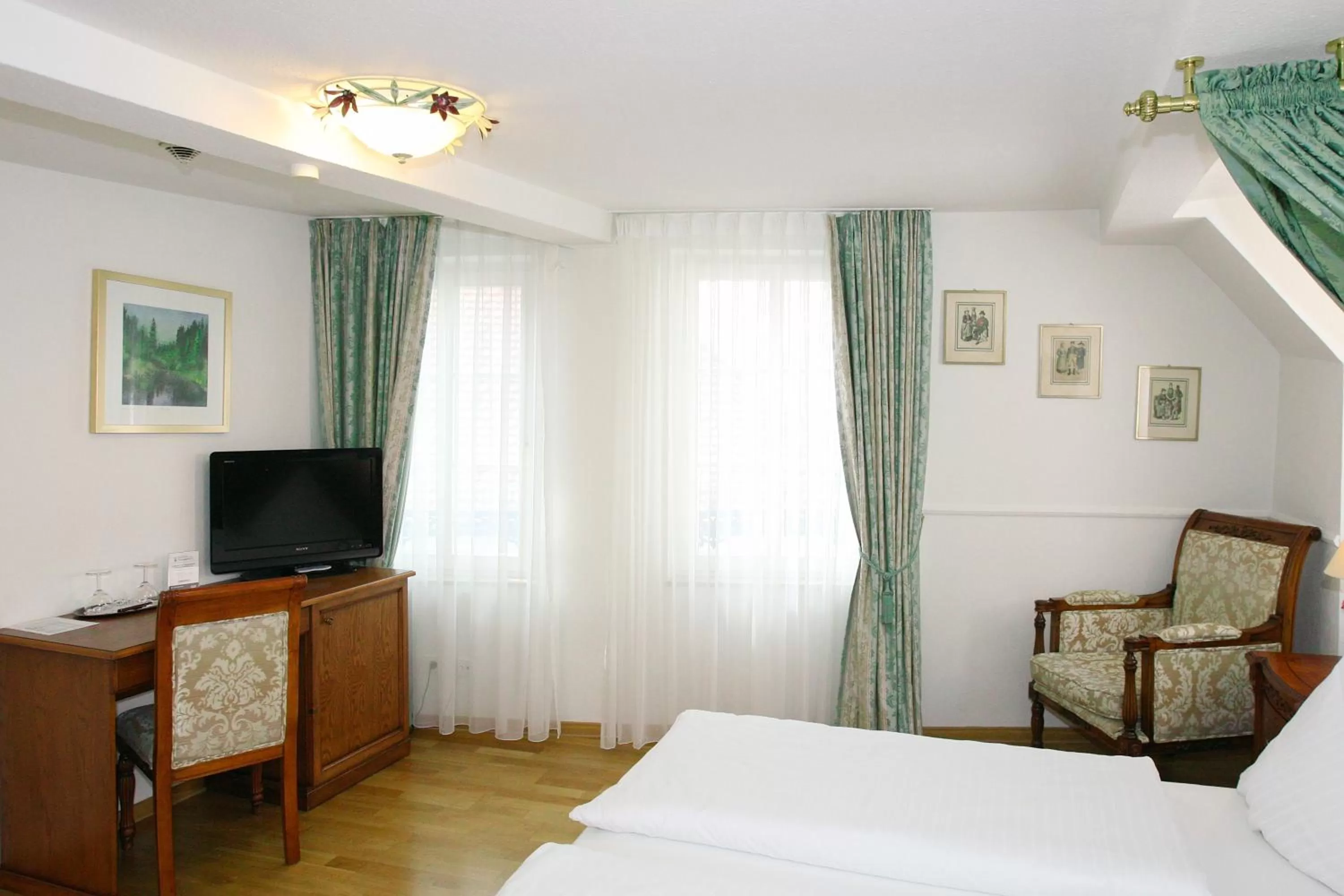 Decorative detail in Hotel Rathausglöckel