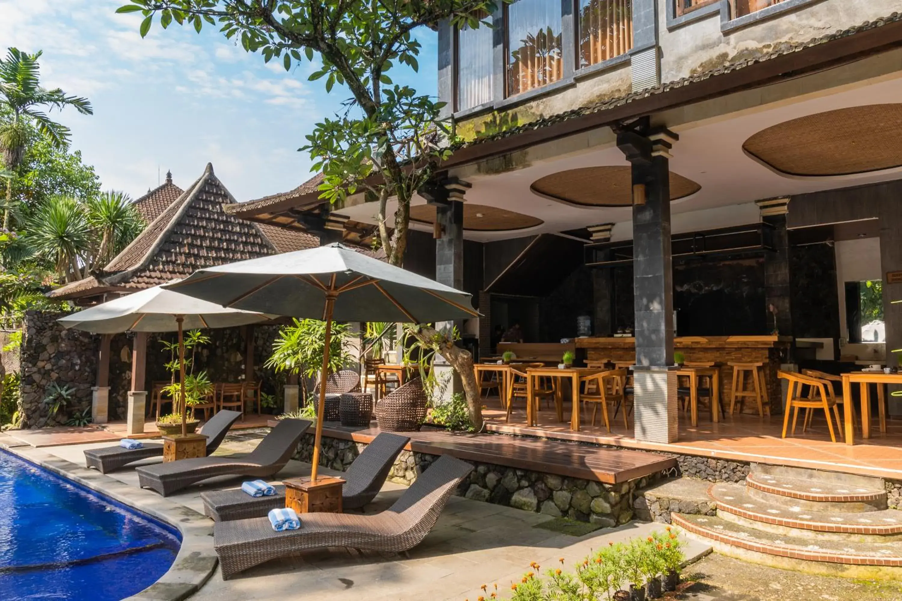 View (from property/room), Swimming Pool in Dewangga Ubud