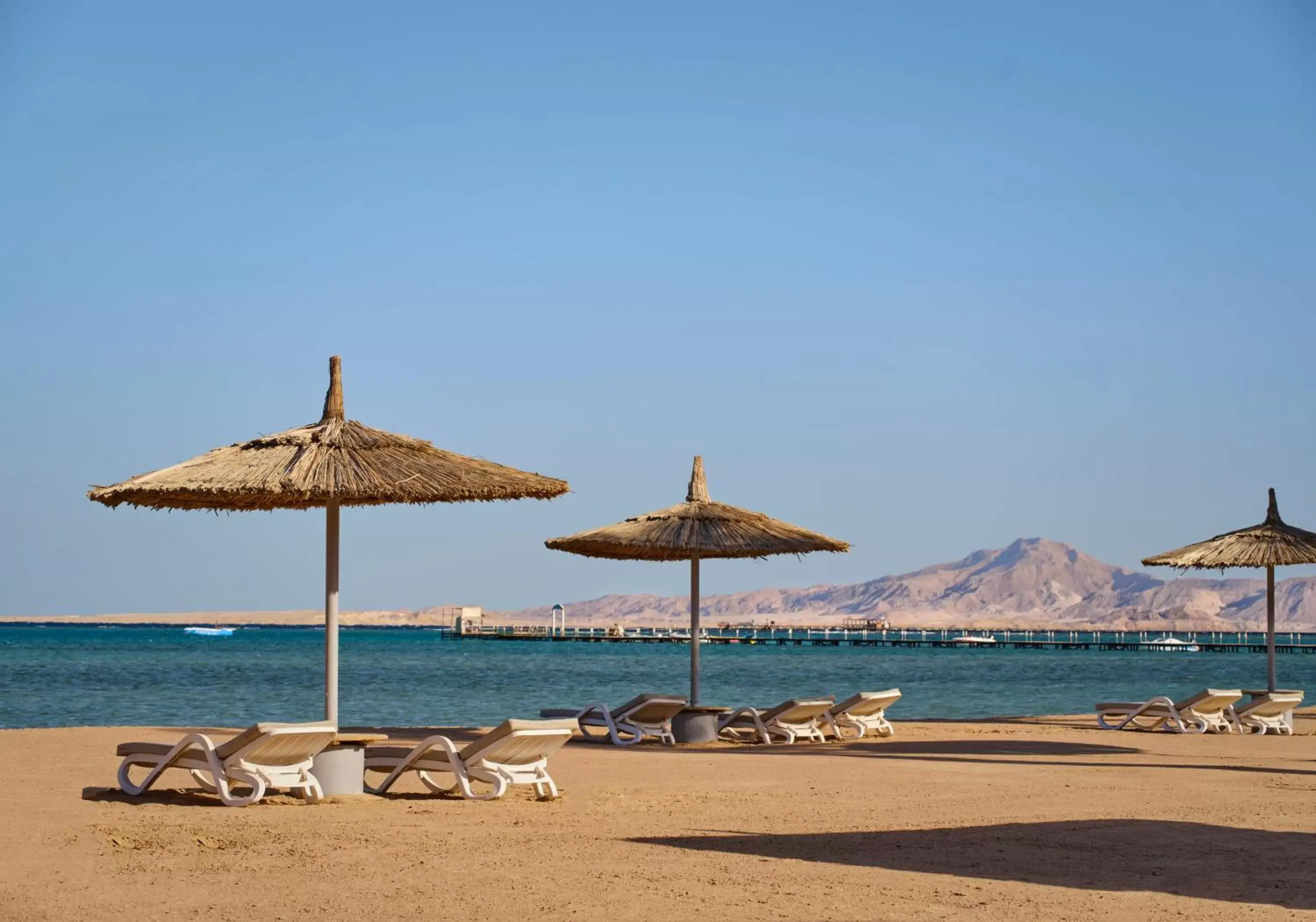 Beach in Coral Sea Waterworld Sharm El Sheikh
