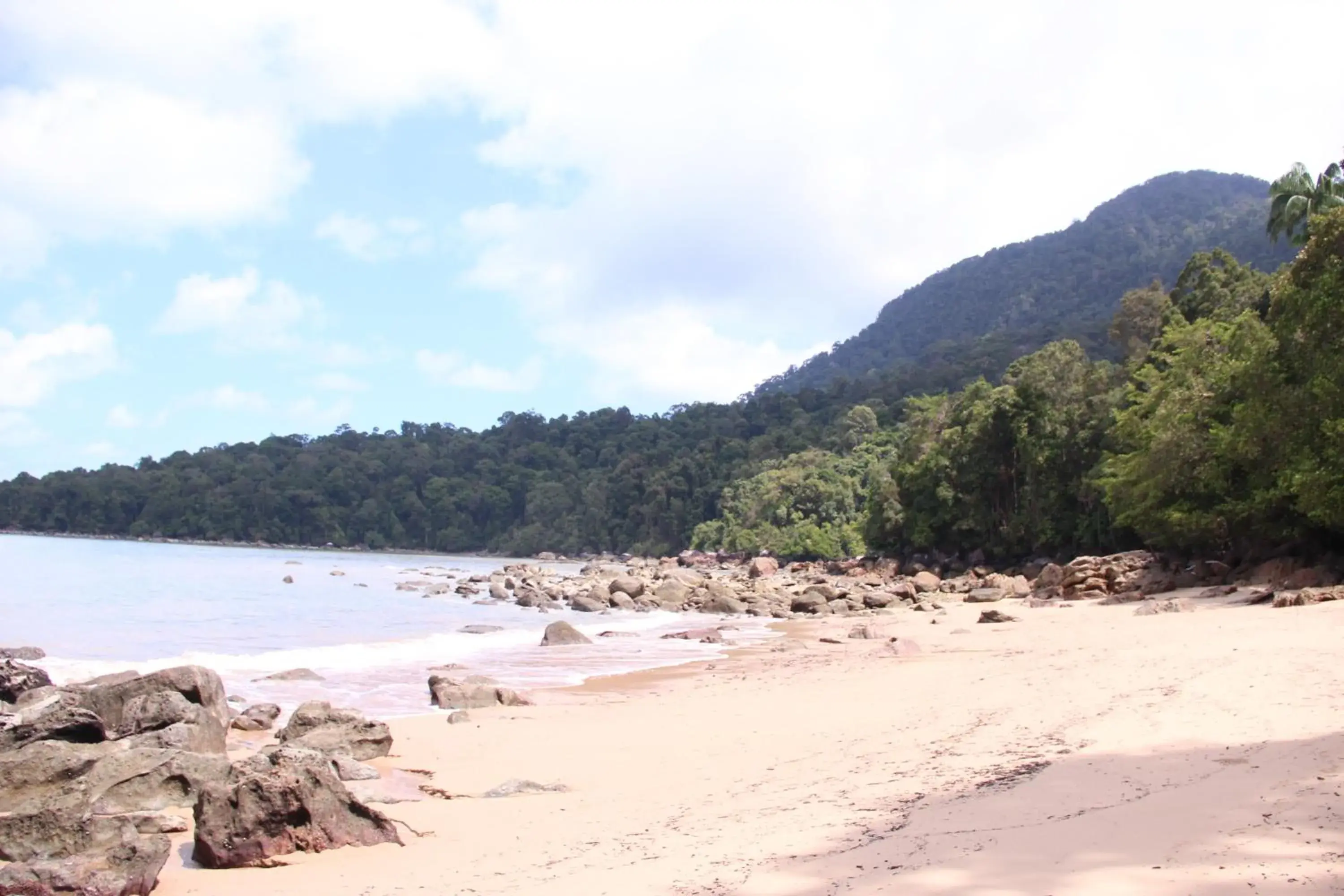 Beach in Permai Rainforest Resort