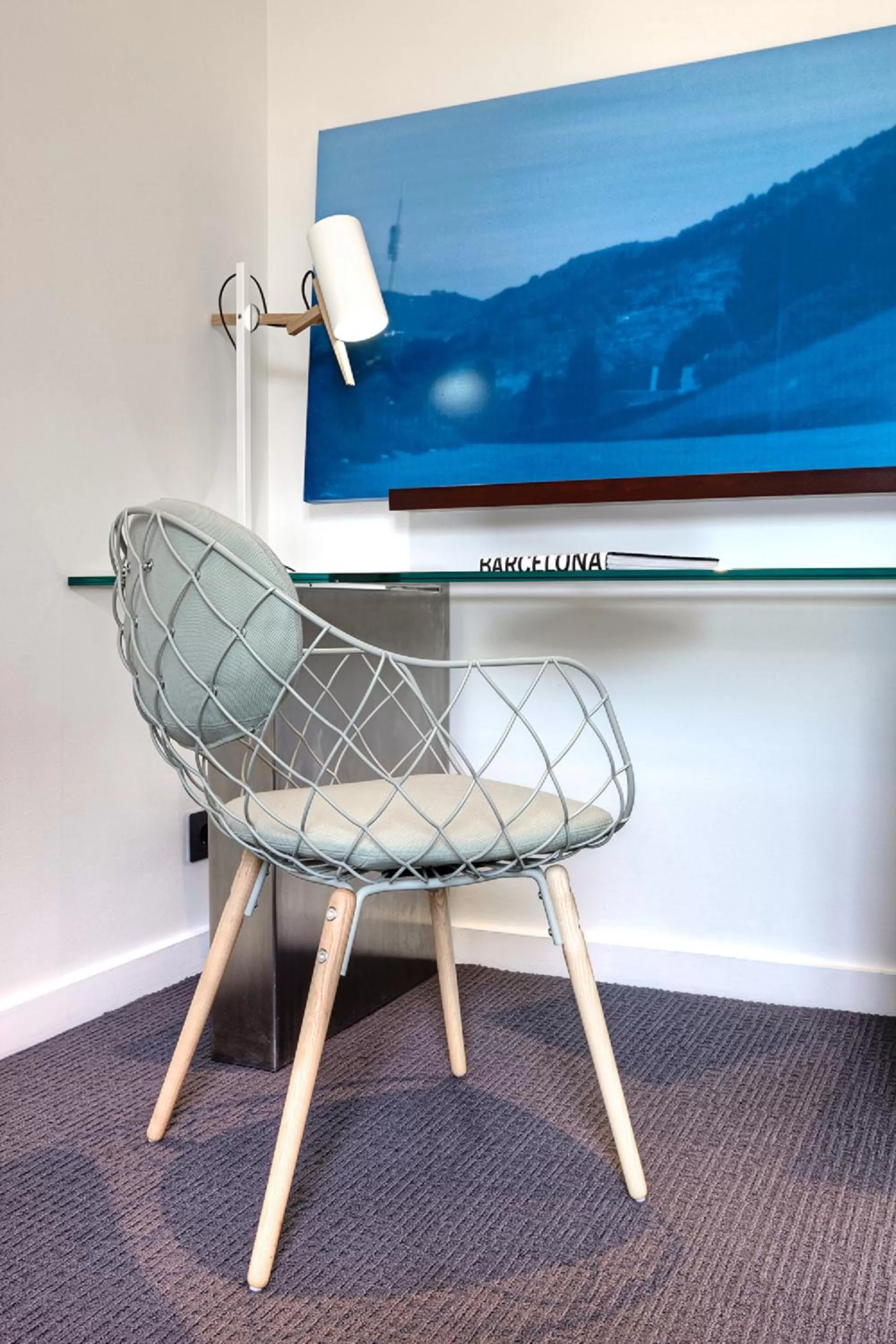 Decorative detail in Sixtytwo Hotel