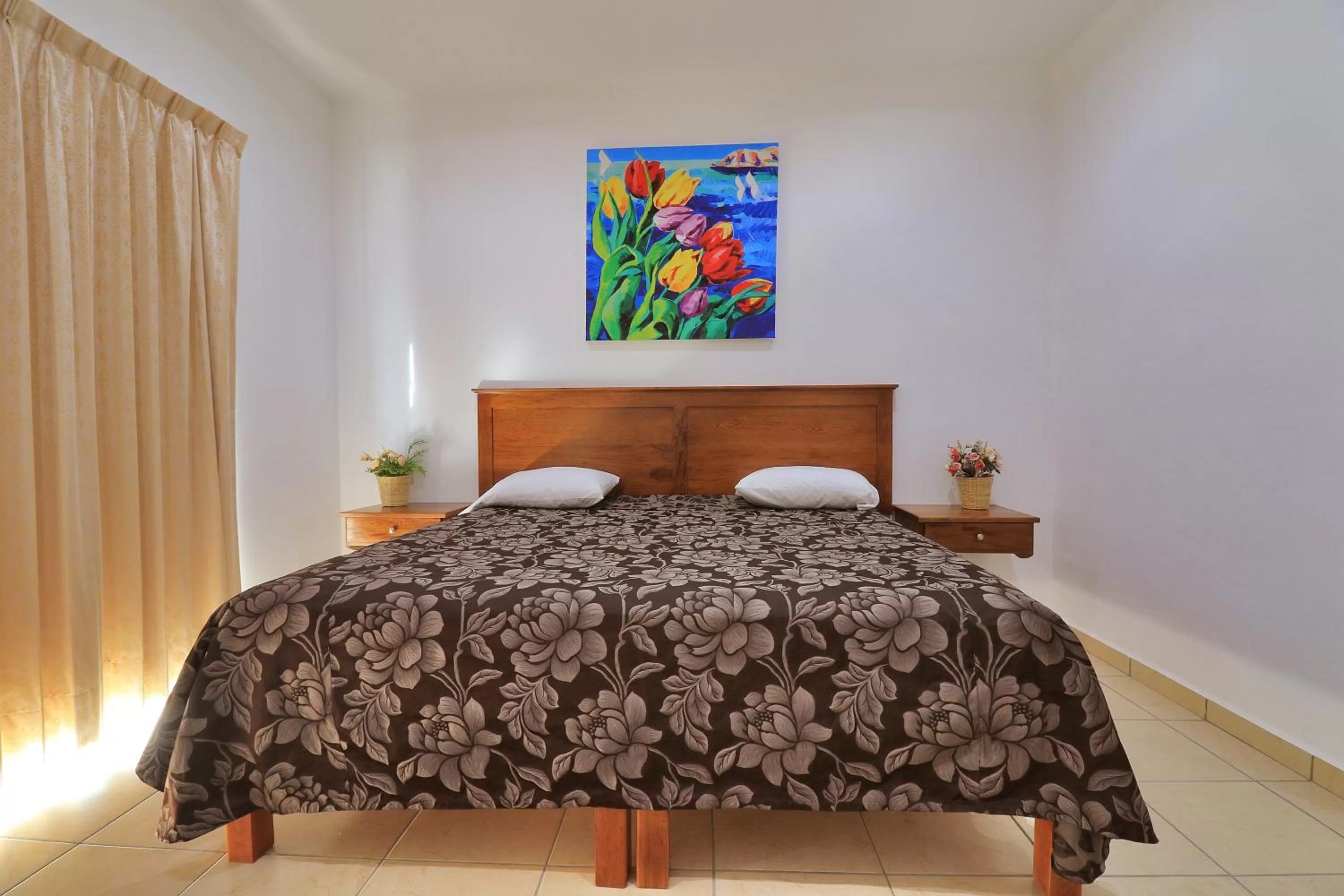 Bed in Hotel Casa Pridda