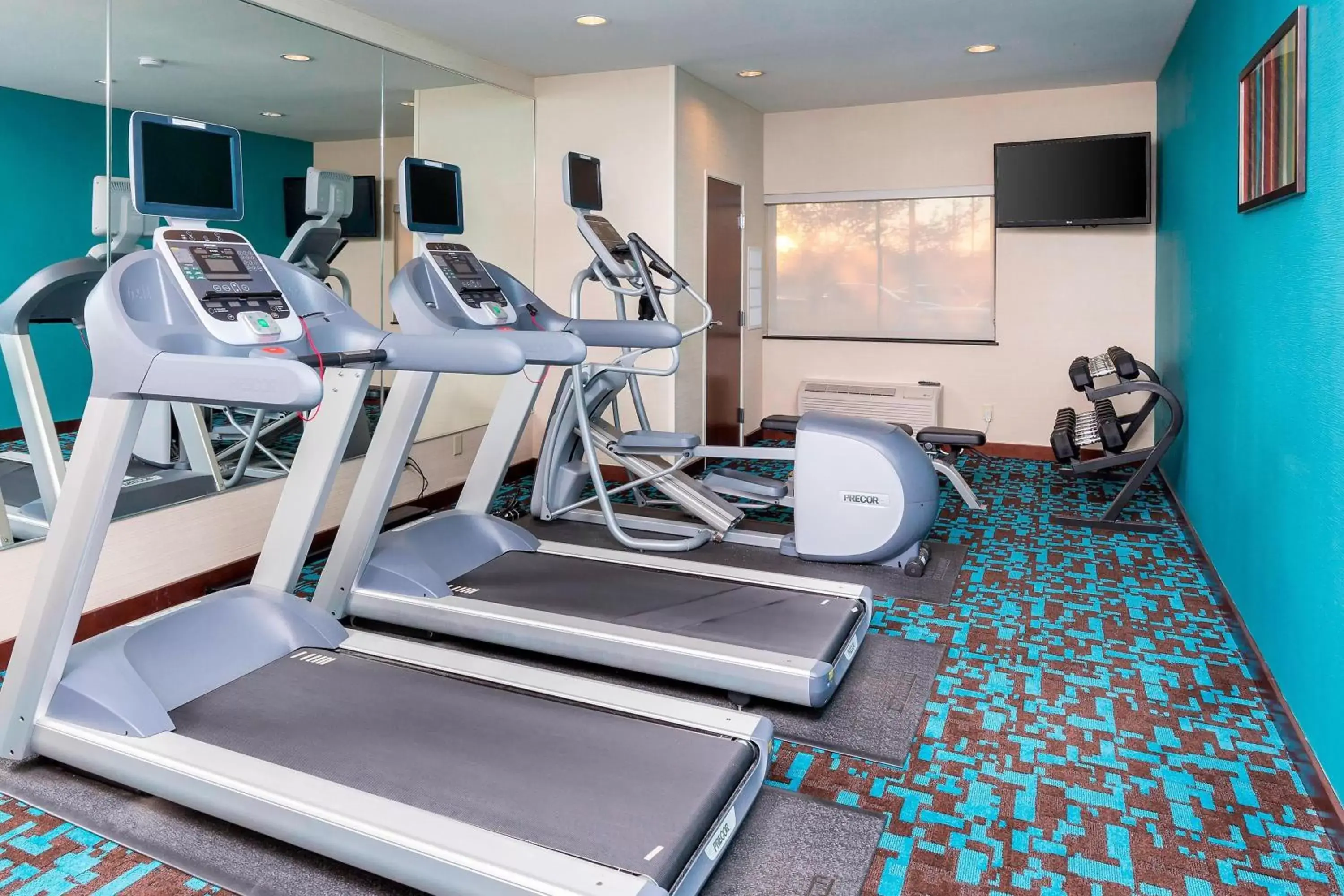 Fitness centre/facilities, Fitness Center/Facilities in Fairfield Inn & Suites by Marriott Galesburg