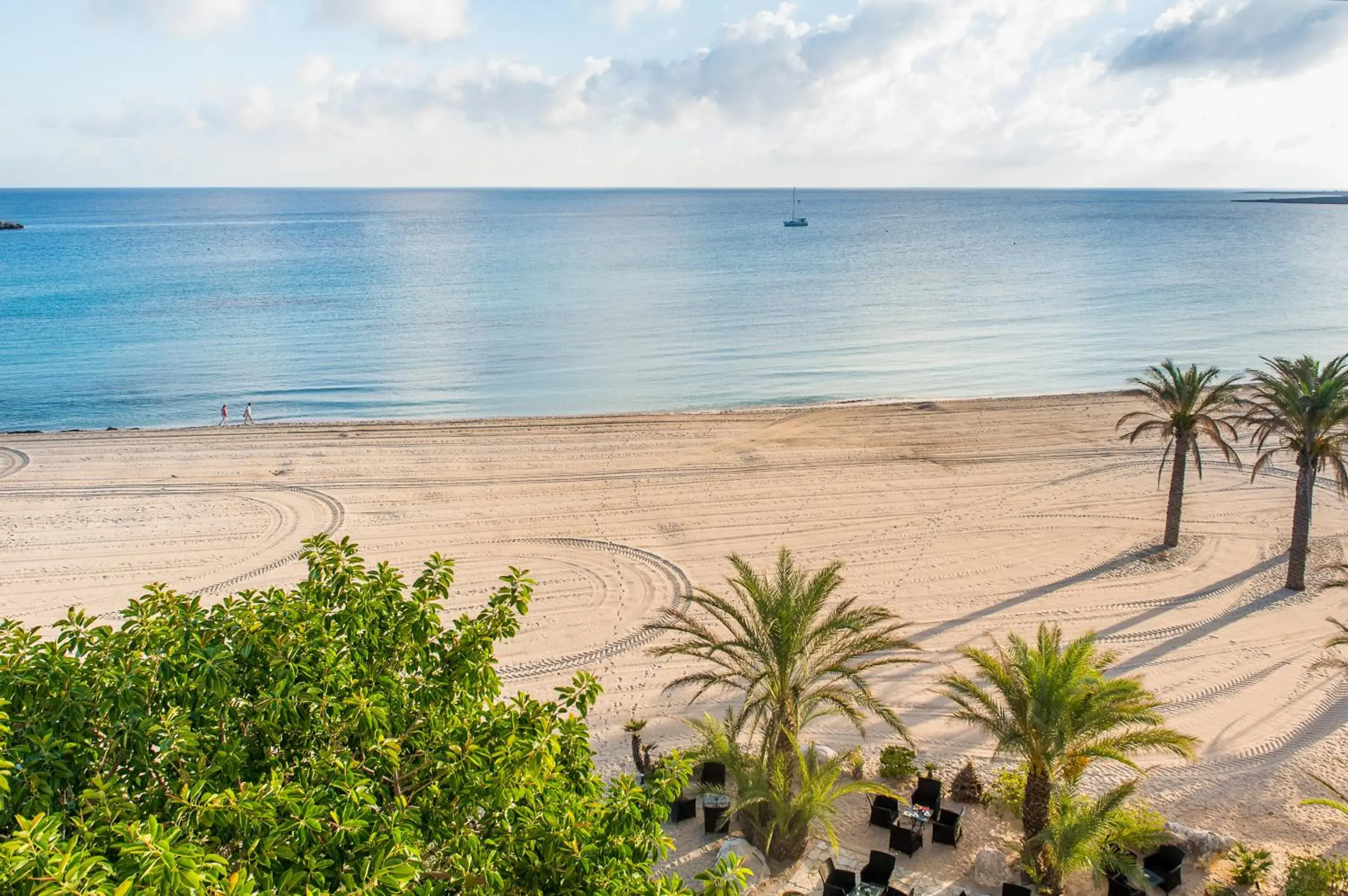 Beach in Hotel Capo San Vito