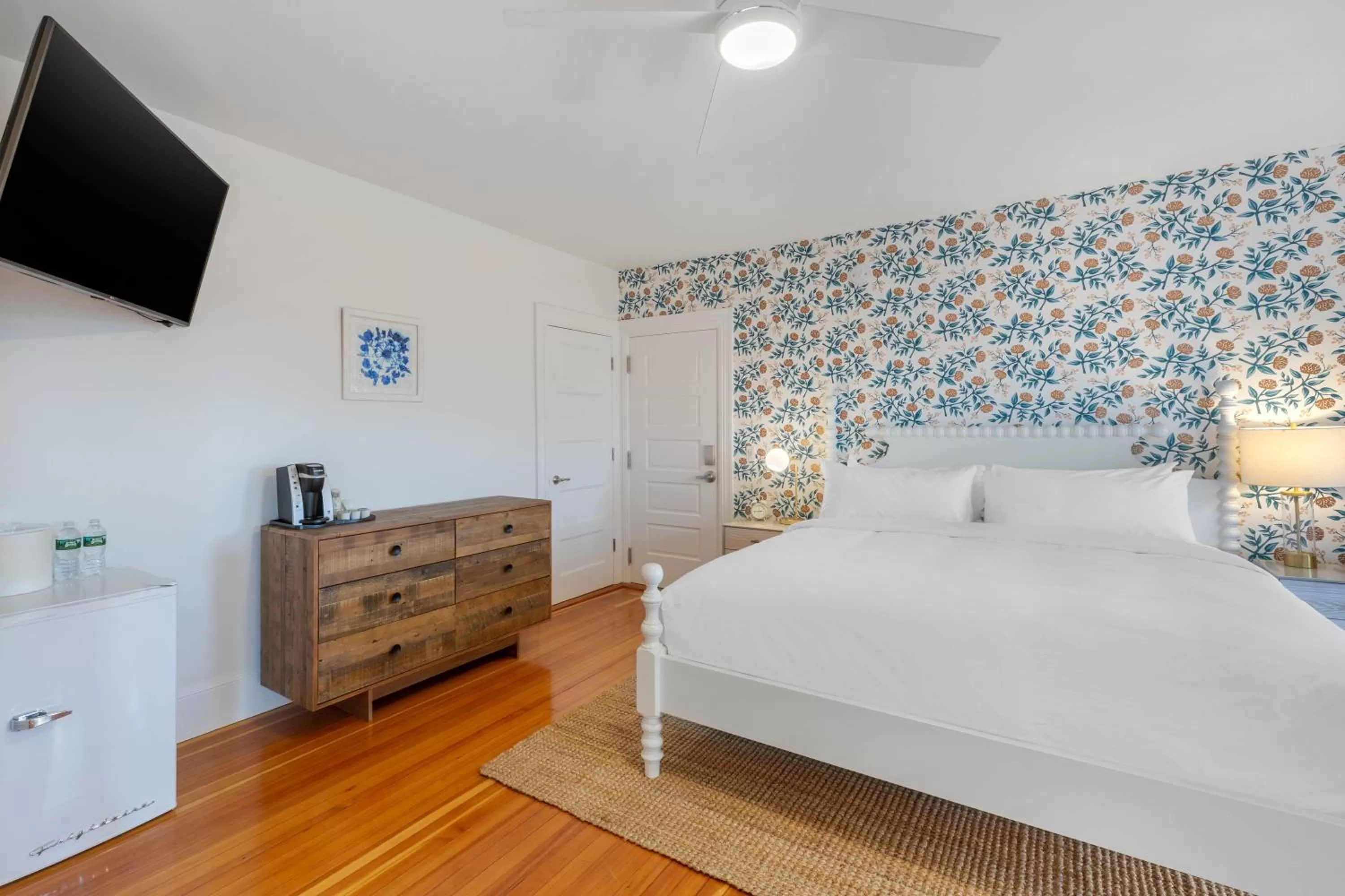 Bed in The Shore House