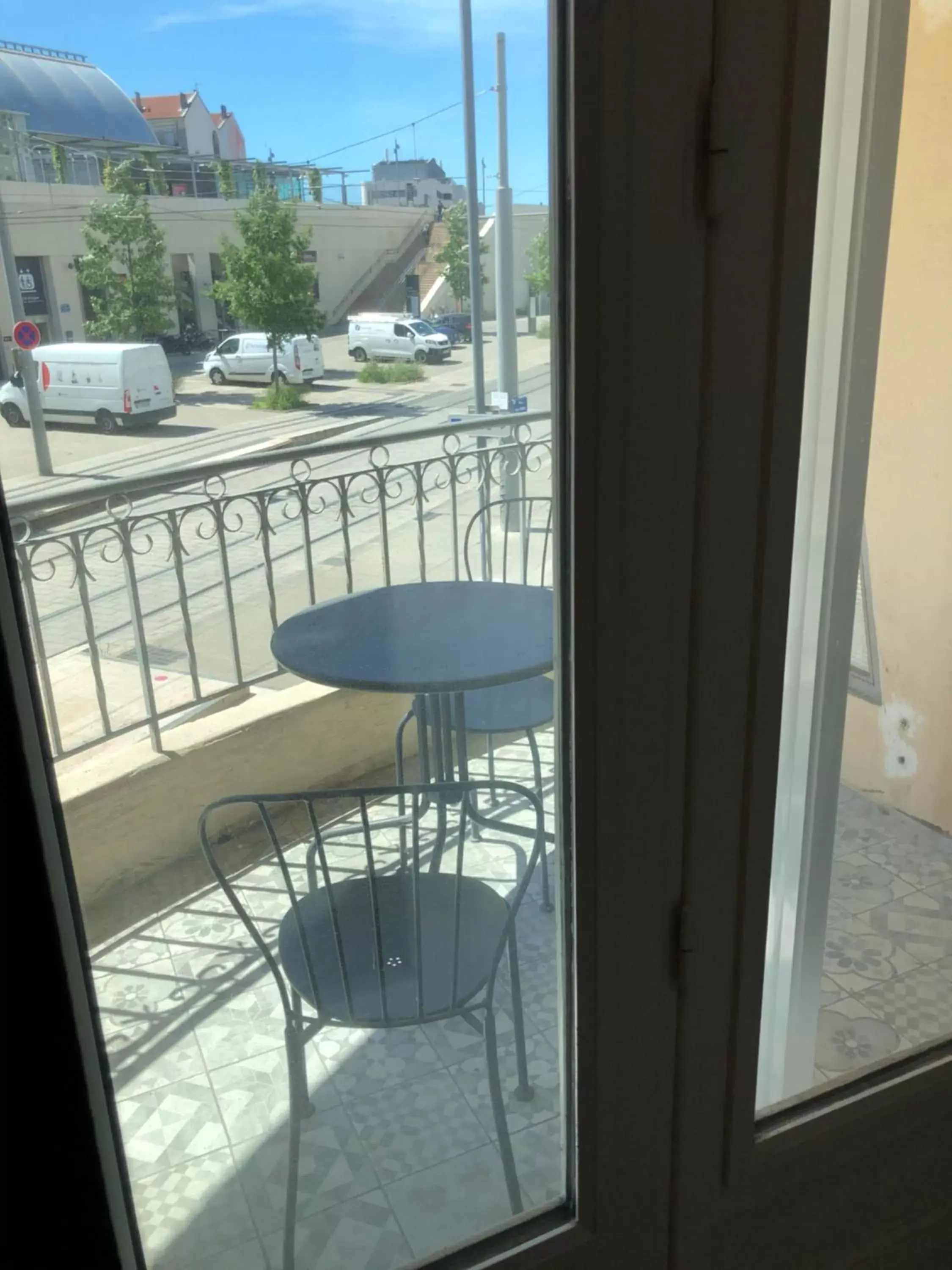 Balcony/Terrace in Hôtel Saint Roch Montpellier Centre