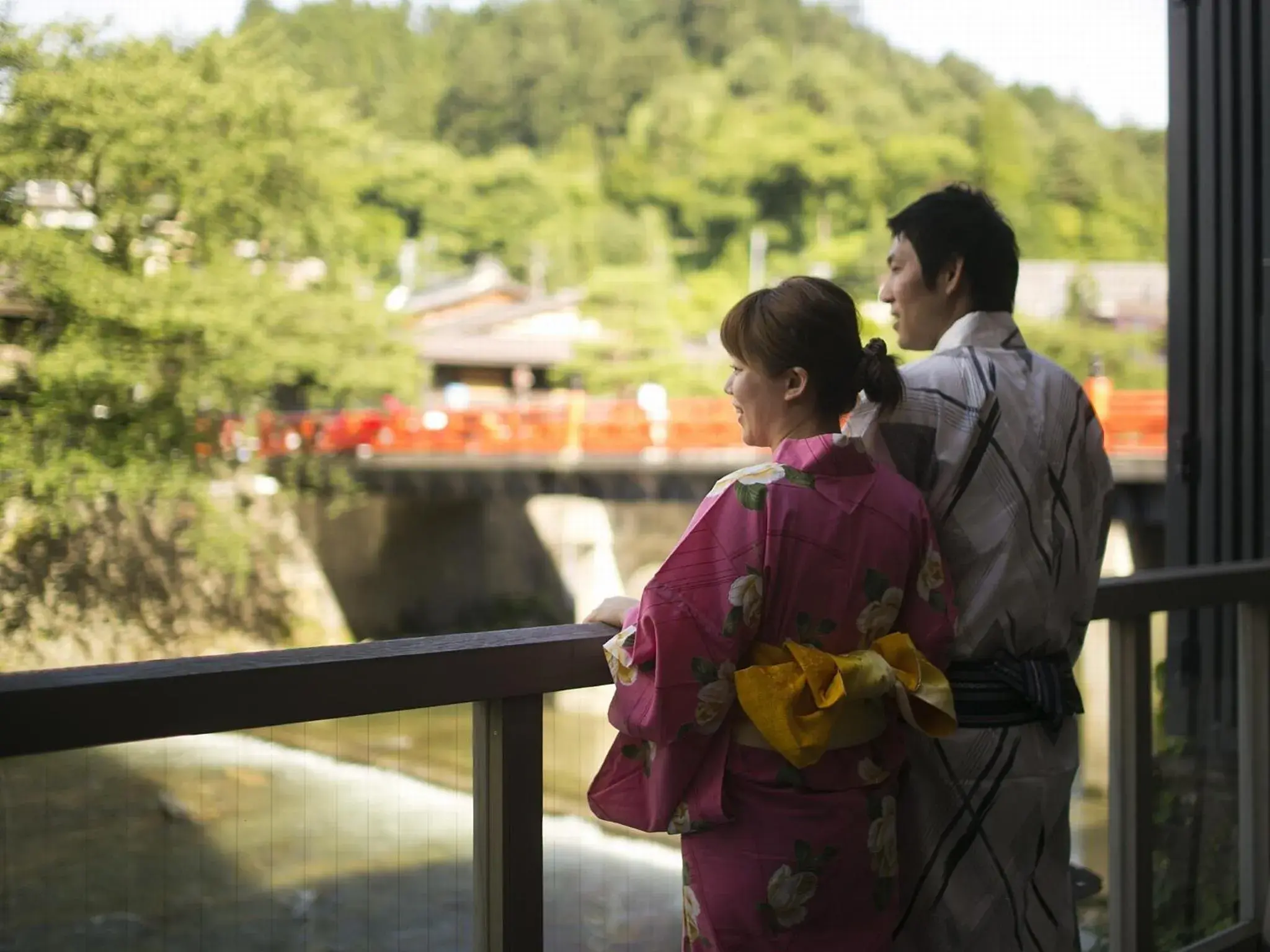 People in Honjin Hiranoya Kachoan