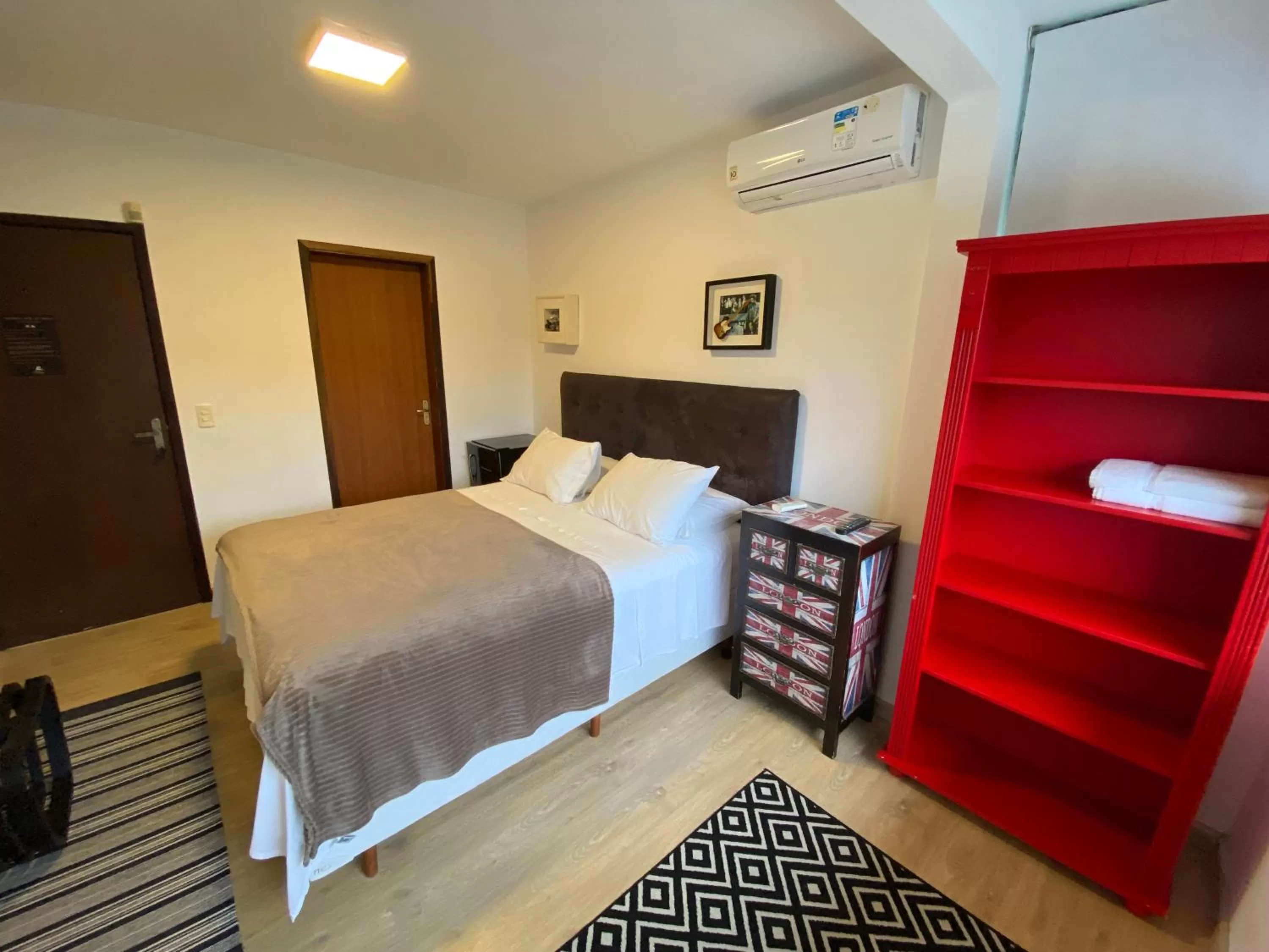 Bed in Pousada Casa da Praia