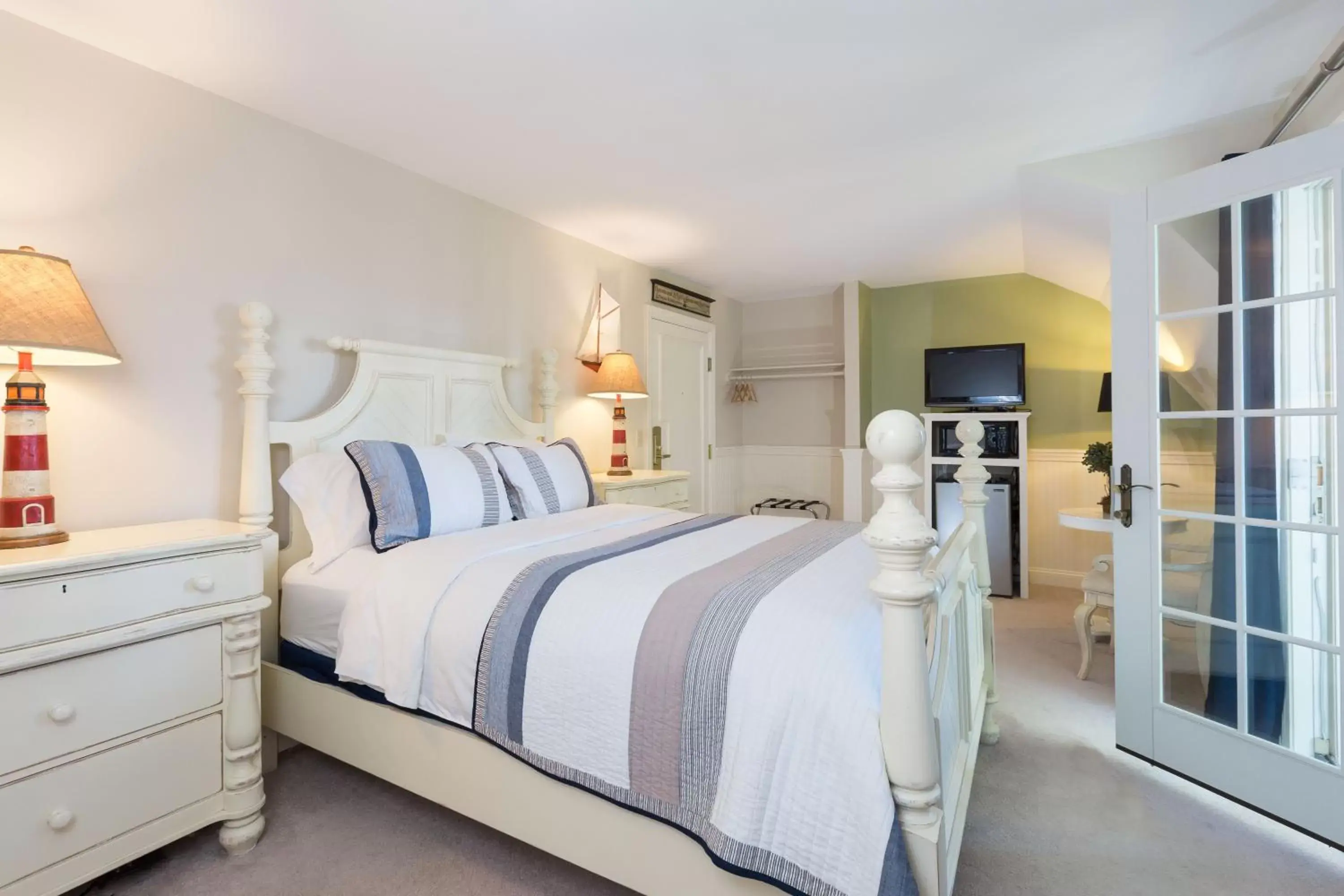 Bedroom in Sheepscot Harbour Village Resort