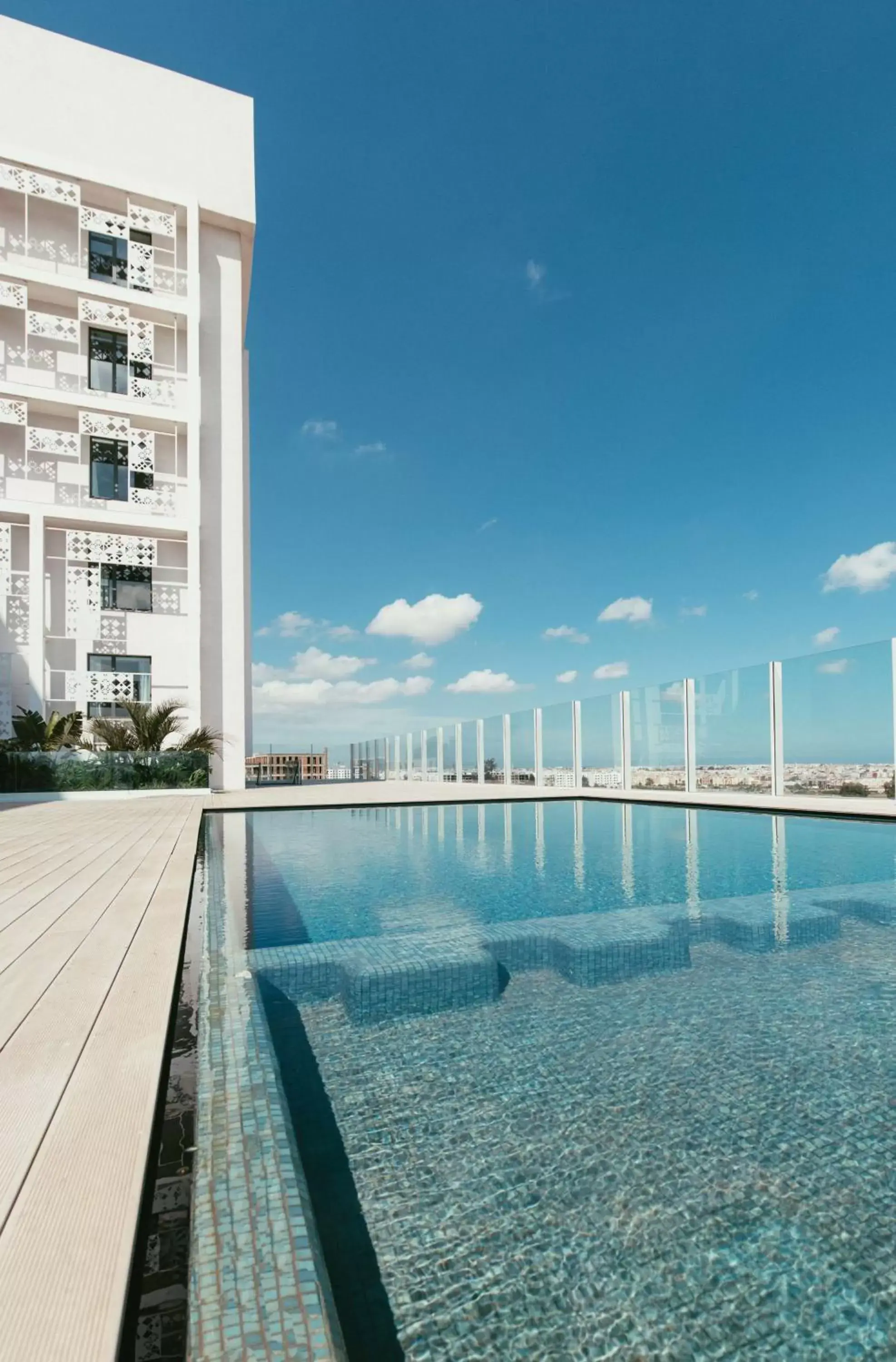 Swimming Pool in Hilton Garden Inn Casablanca Sud