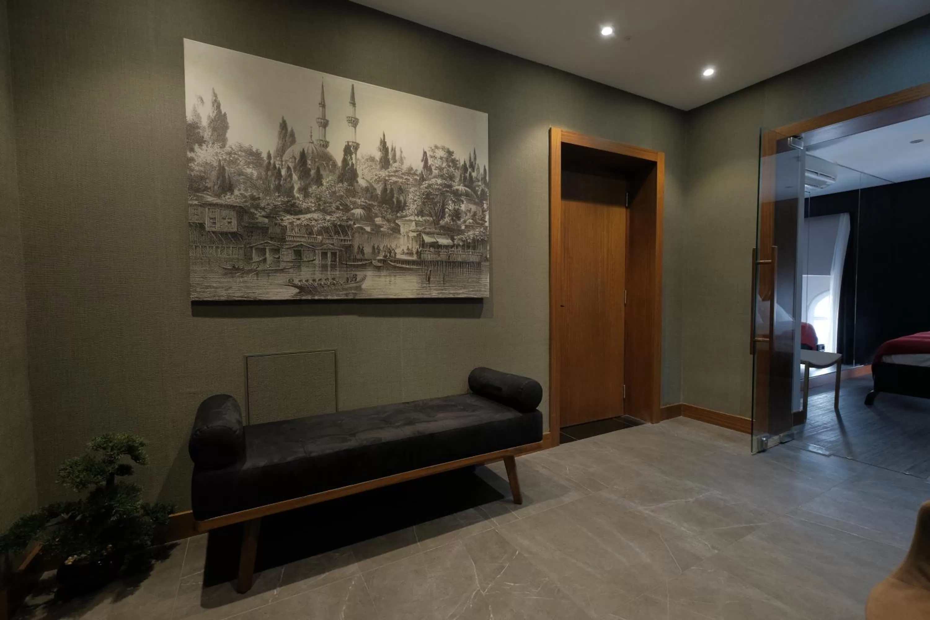 Decorative detail in Nordstern Hotel Galata