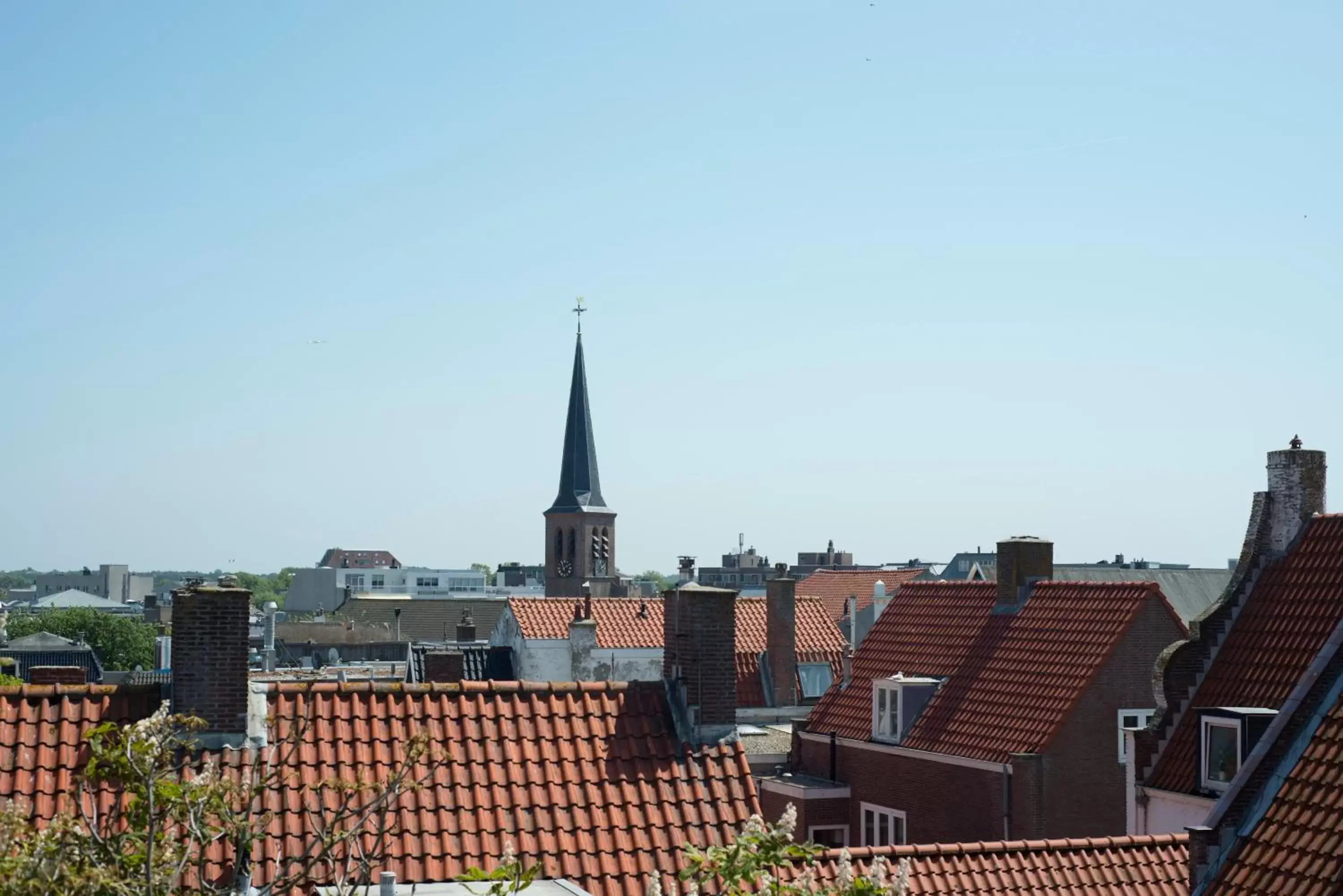 Bird's eye view in Amsterdam Beach Hotel