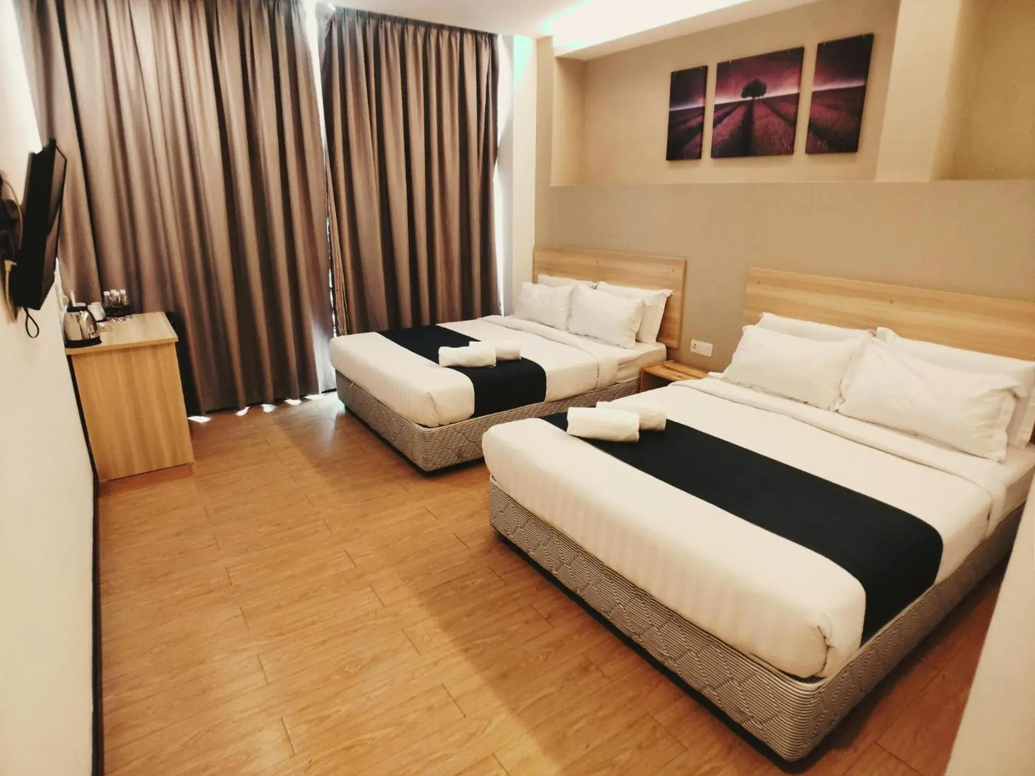 Bed in 1Orange Hotel Sri Petaling