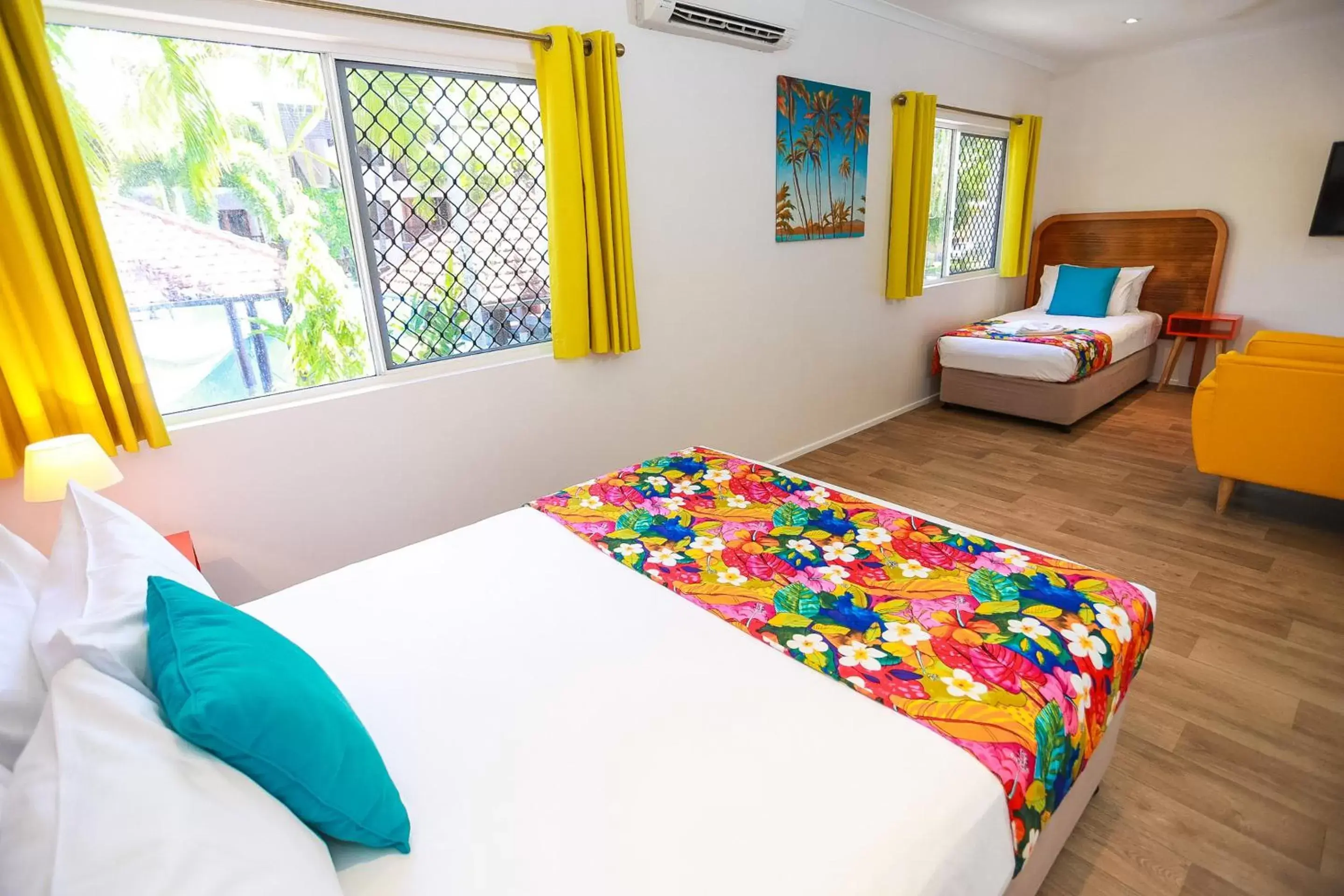 Bed in Port Douglas Motel