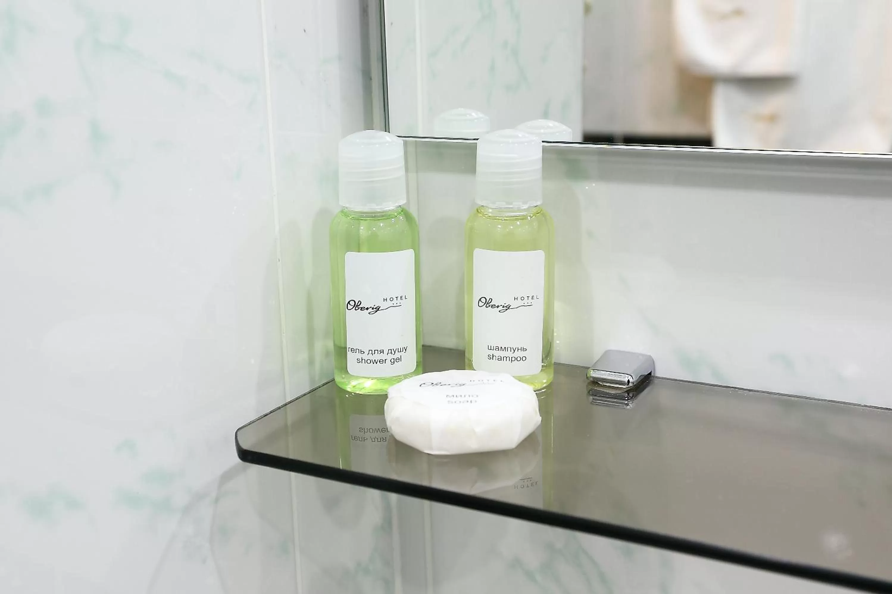 Bathroom in Oberig Hotel